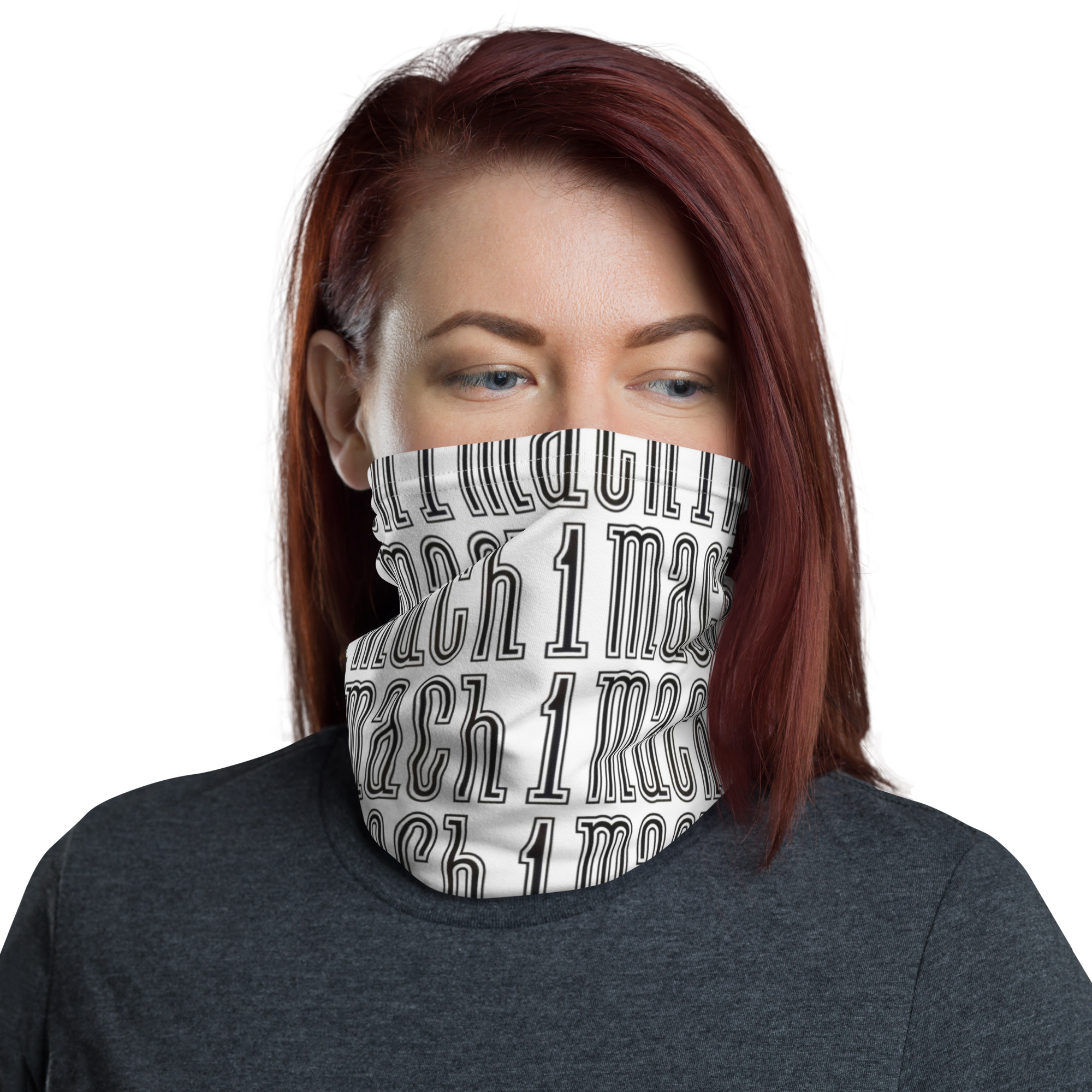 Ford Mustang Mach 1 Neck Gaiter Buff 302 351 428 70 71 72