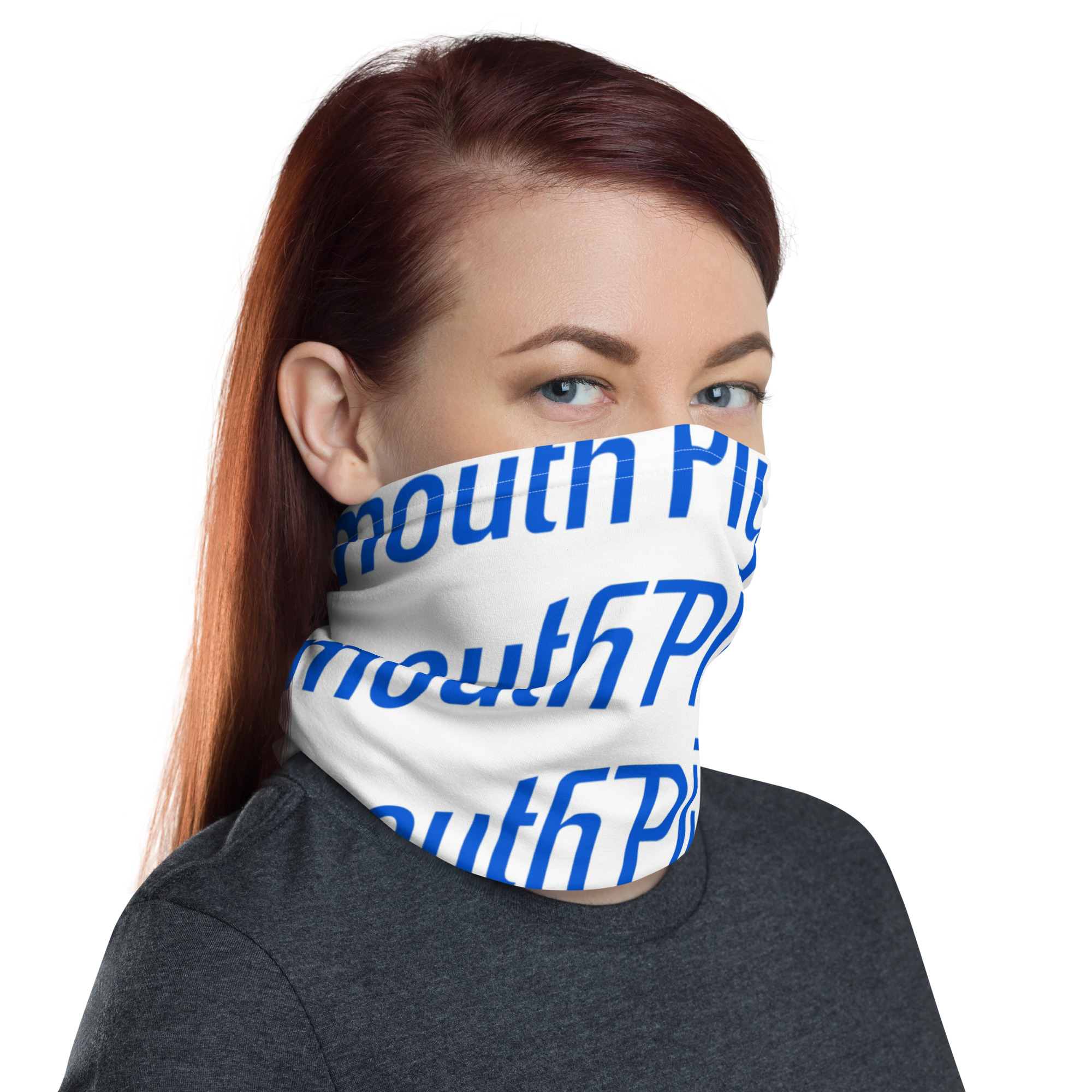 Plymouth Neck Gaiter Buff 1970 Blue Mask 383 440 340+6 440+6 426 Hemi 340 - Image 3