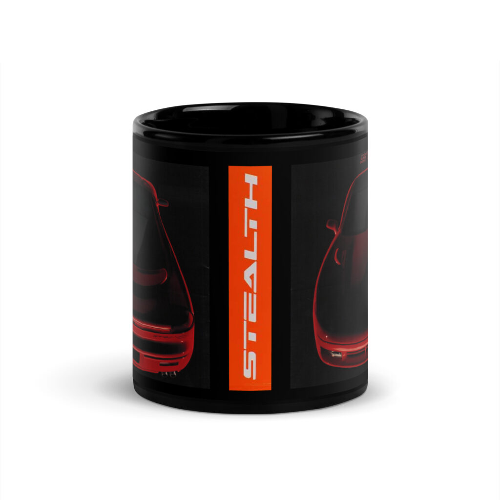 1992 Dodge Stealth Sales Brochure Black Coffee Mug 92