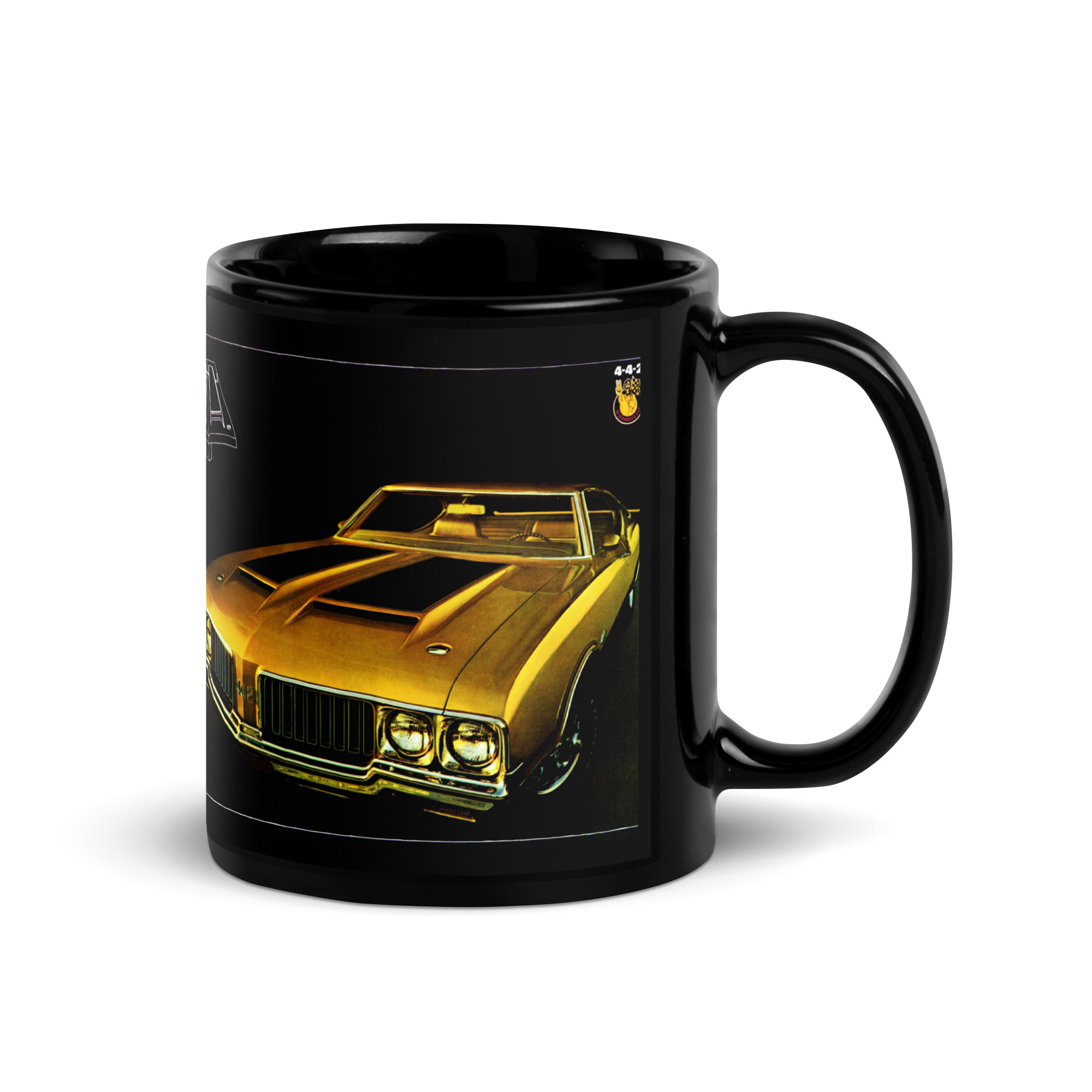1970 Oldsmobile W Machines Brochure Coffee Mug 442 W-30 Dr. Olds - Image 3