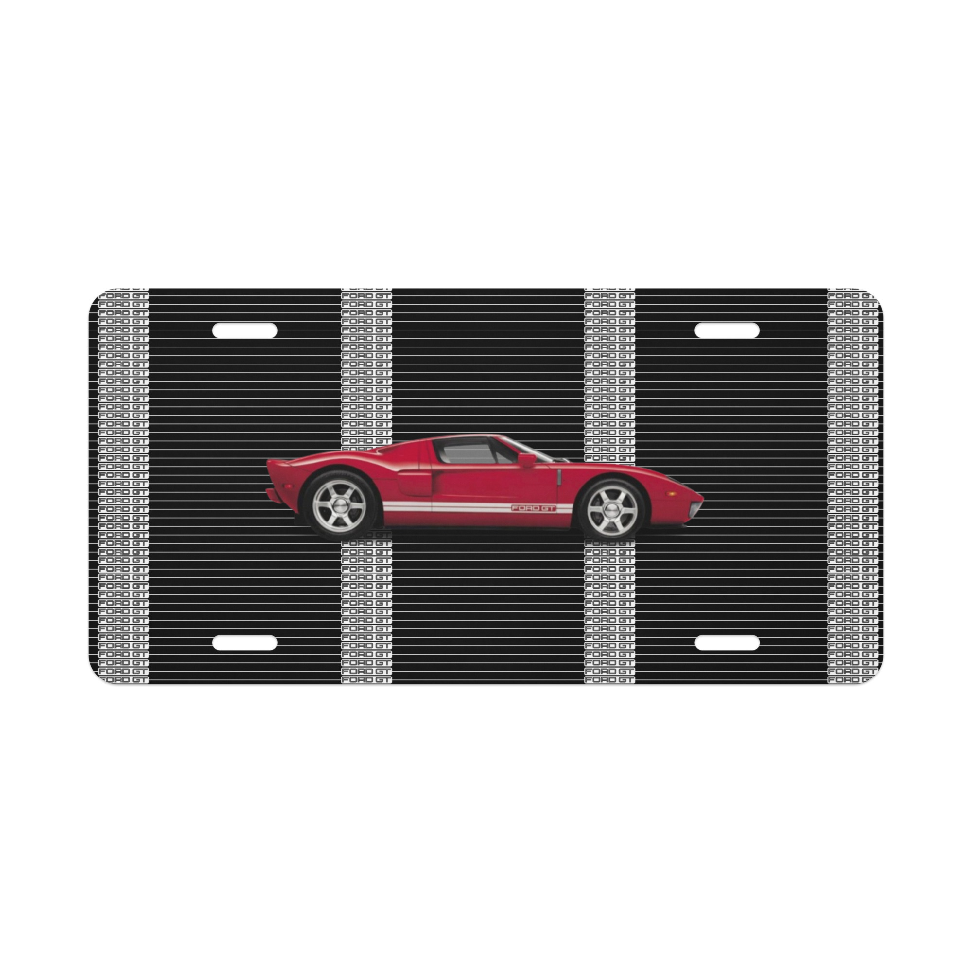 2005 Ford GT Vanity License Plate Mark IV Red Clearcoat 5.4L DOHC 6 Speed