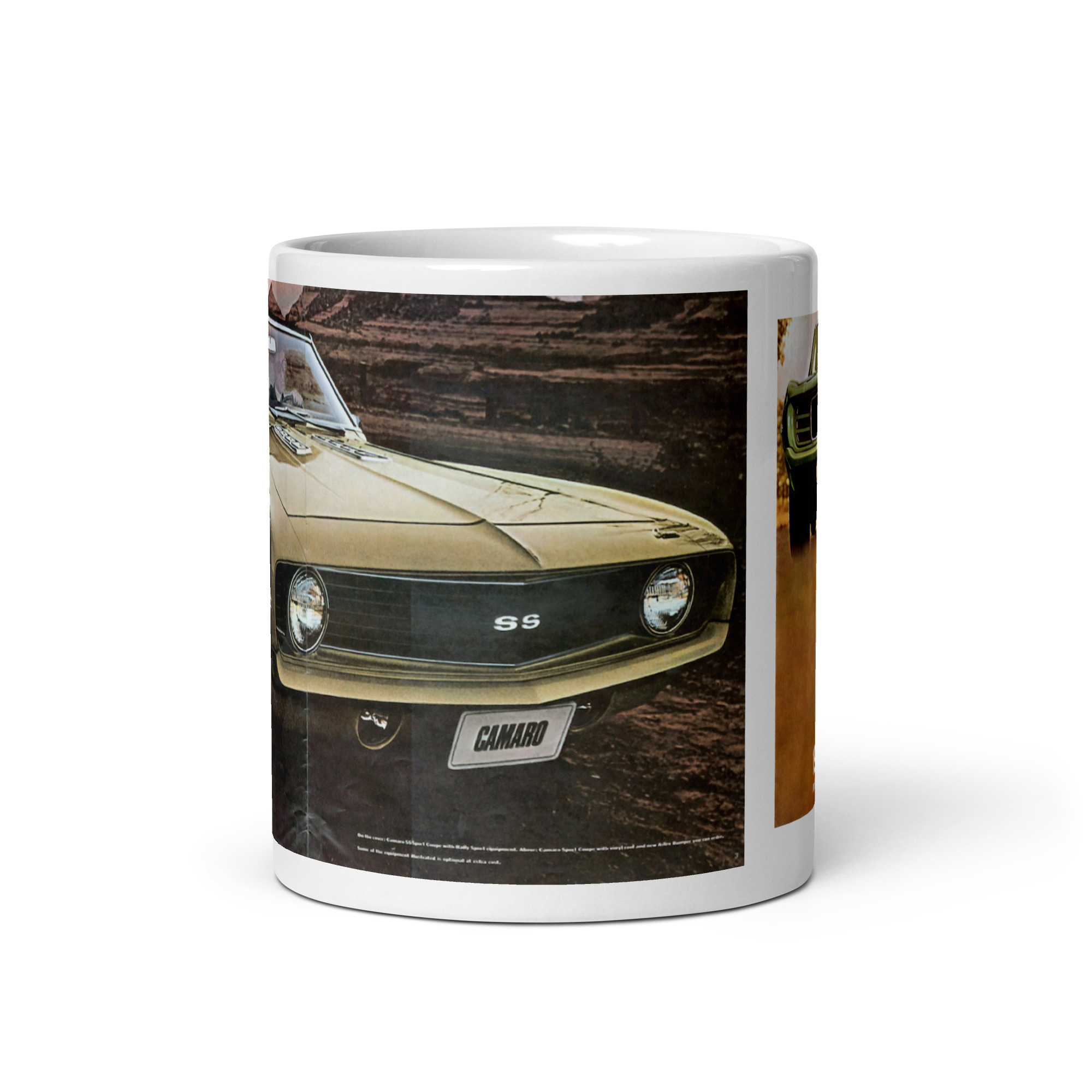 69 Camaro Sales Brochure Coffee Mug Cover and Introduction SS 350 SS 396 - Image 3