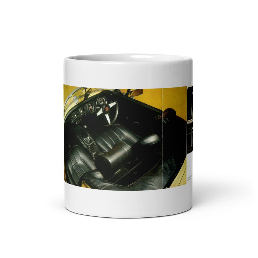 1974 MG Midget Sales Brochure Coffee Mug #2 UK Edition