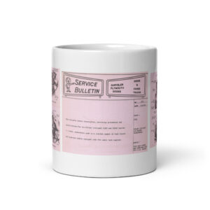 1969 440 6 Pack TSB Coffee Mug#2 #1679 Parts Pages A12 Super Bee Roadrunner