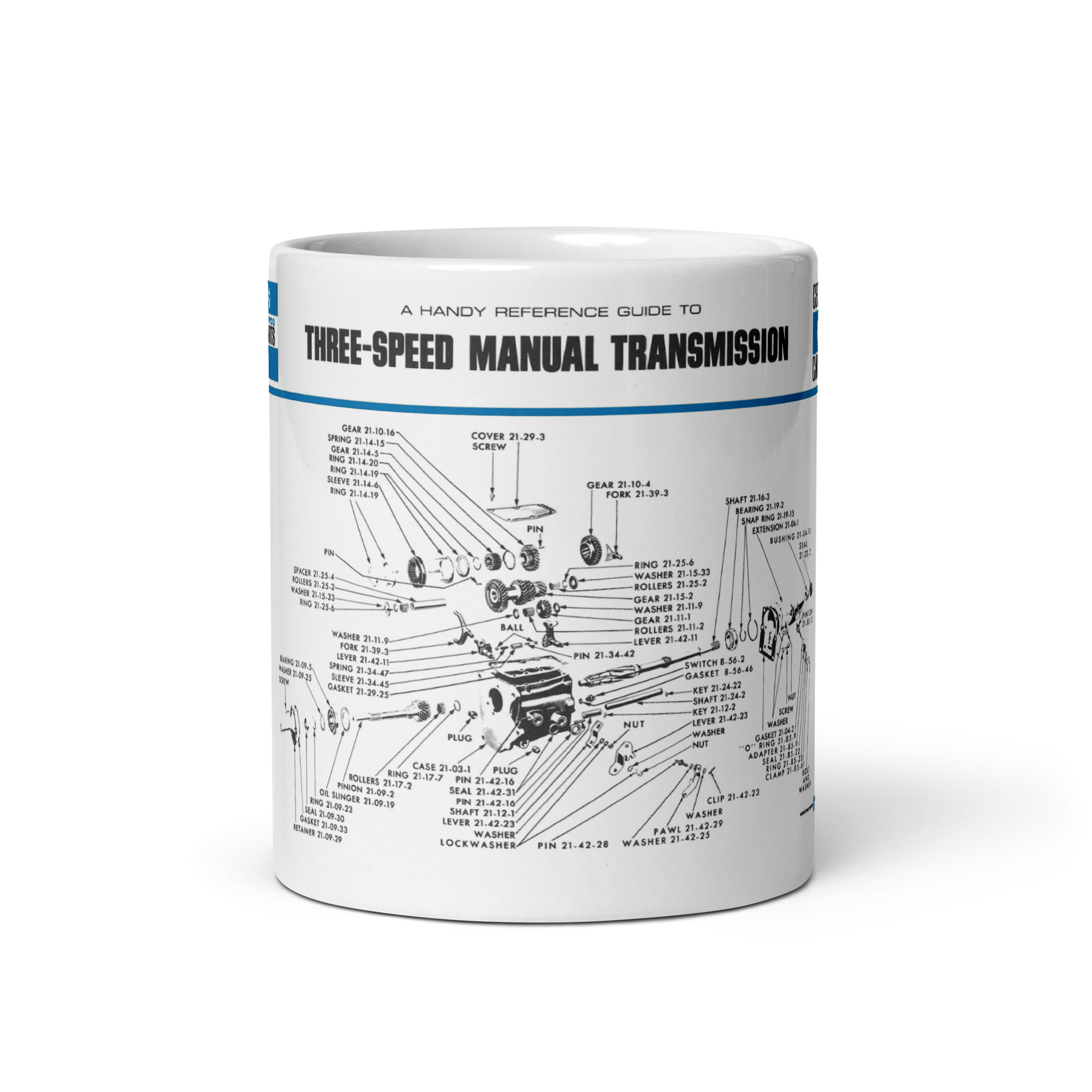 Mopar Chryco Parts Handy Reference Guide Parts Diagram A-230 3 Speed - Image 2