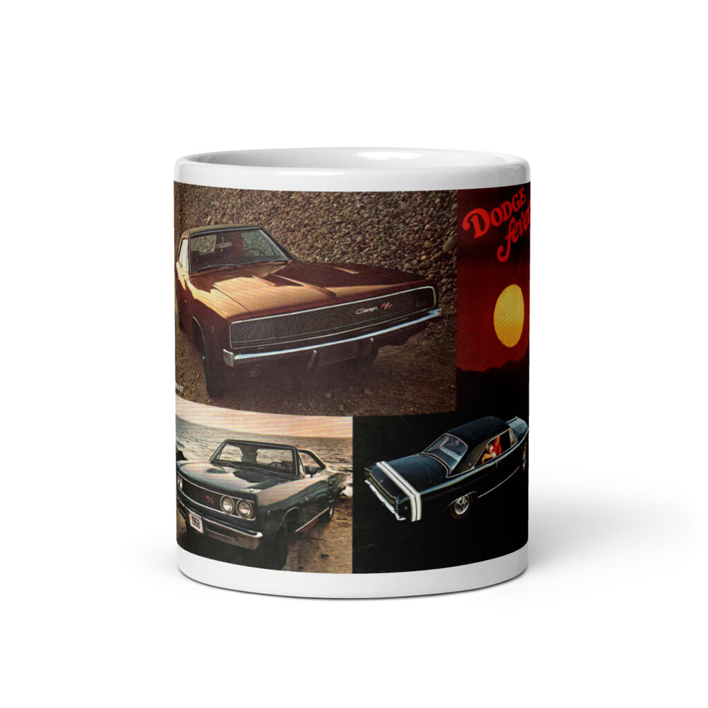 1968 Dodge Fever Performance Sales Brochure Mug Charger Coronet R/T Dart GTS