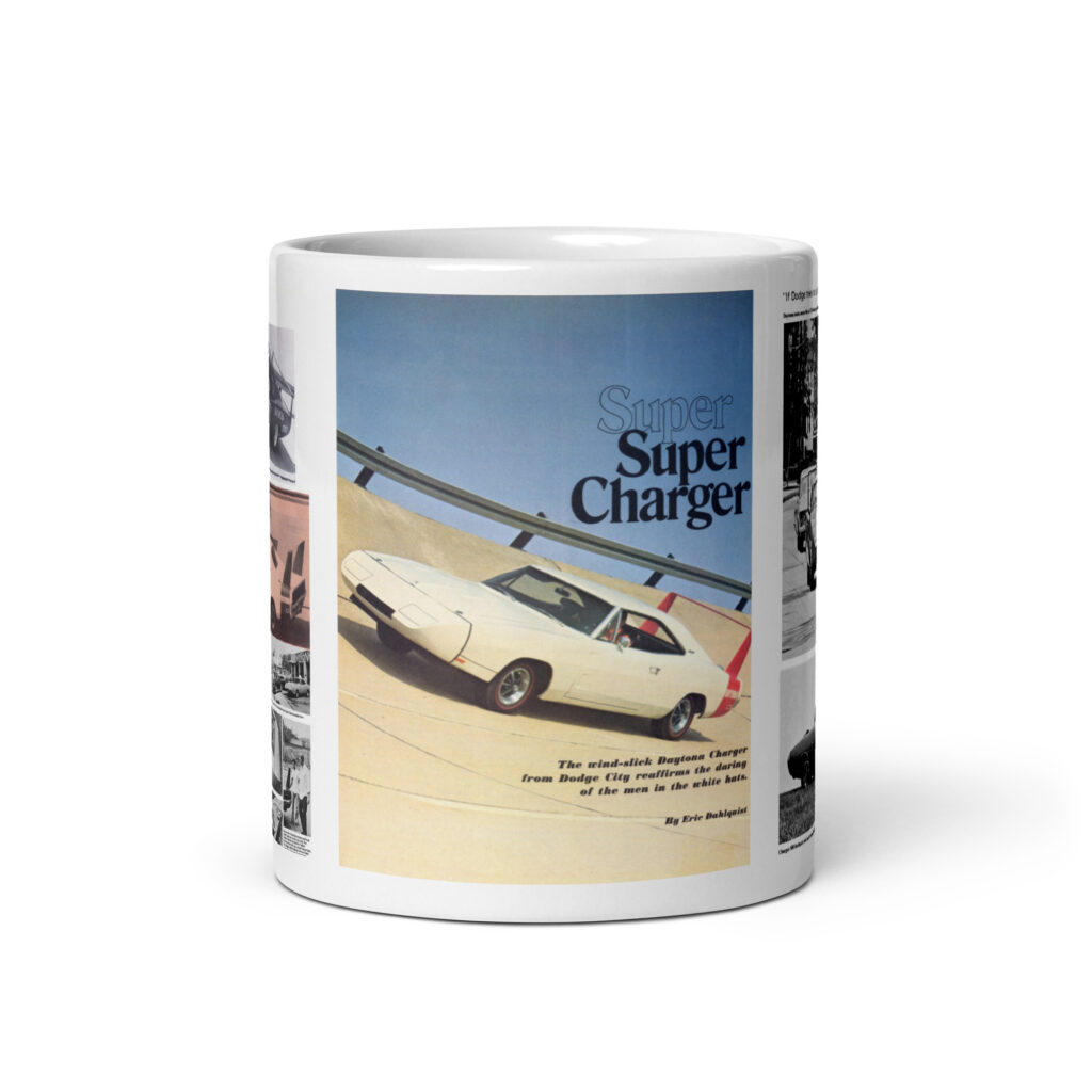 1969 Dodge Daytona Magazine Article Coffee Mug #2 440 426 Hemi