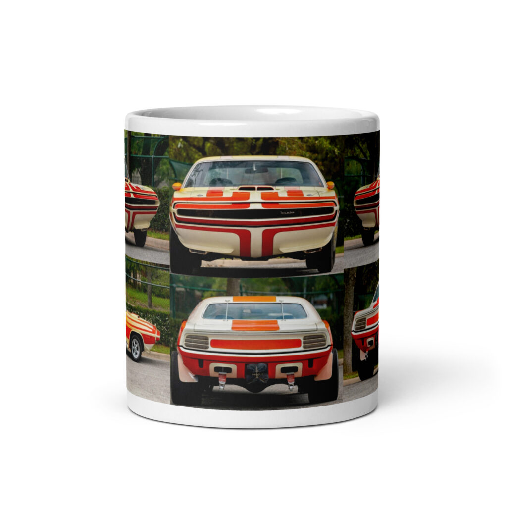 1970 'Cuda RTS Show Car Coffee Mug 440 6BBL Auto Plymouth