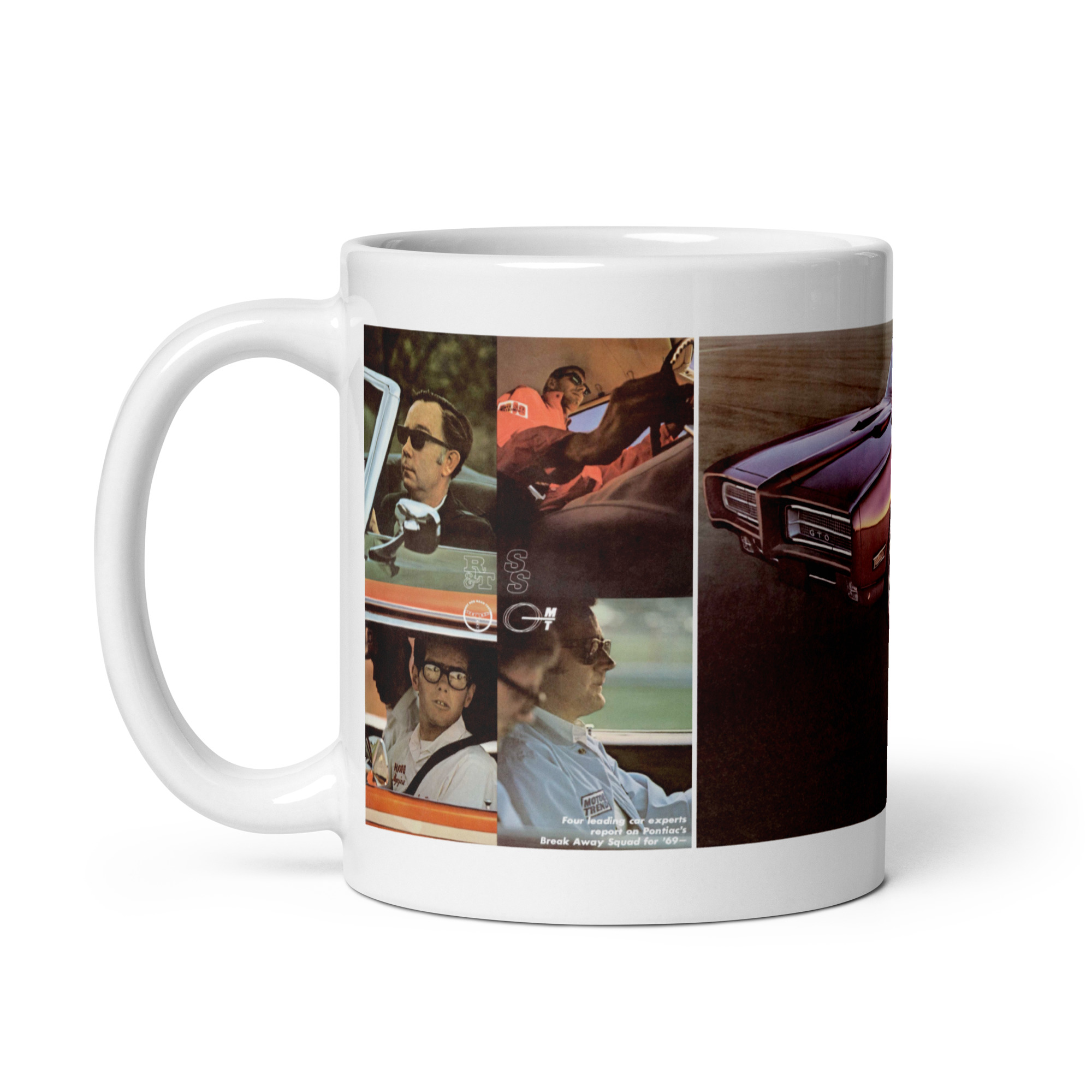 1969 Pontiac Performance Brochure Coffee Mug GTO The One That Started It All - Image 3