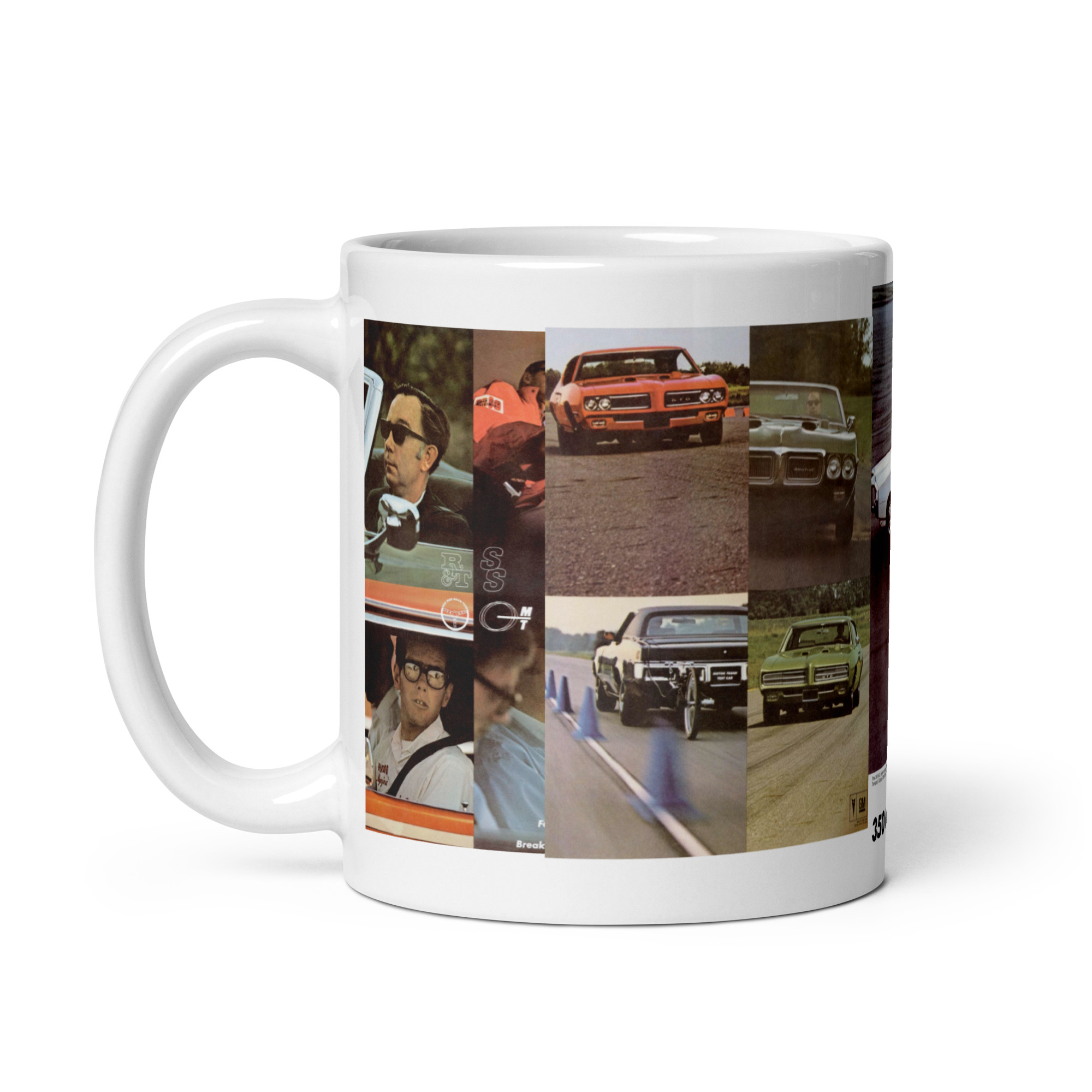1969 Pontiac Performance Brochure Coffee Mug 350 HO Firebird LeMans Tempest - Image 2