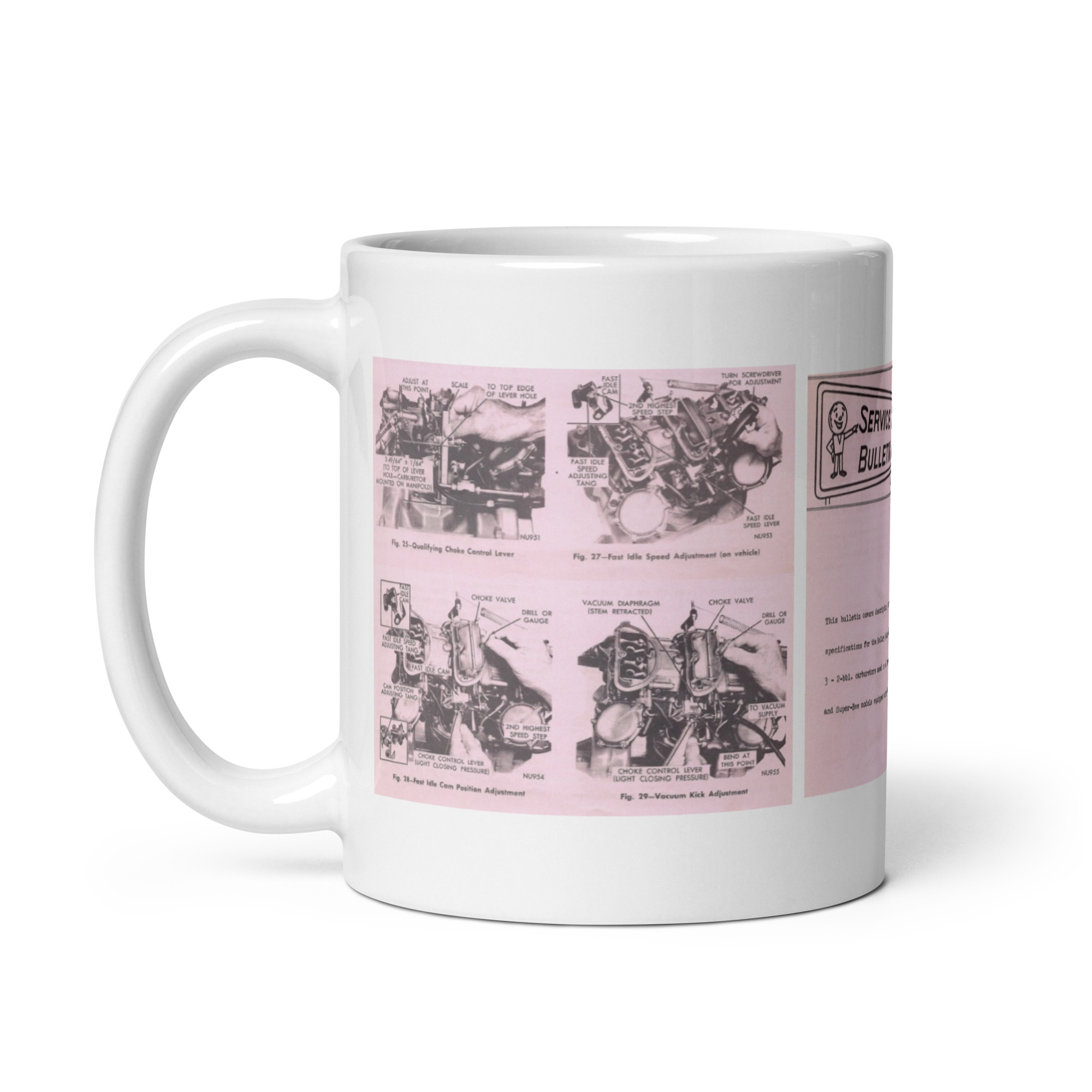 1969 440 6 Pack TSB Coffee Mug#2 #1679 Parts Pages A12 Super Bee Roadrunner - Image 3