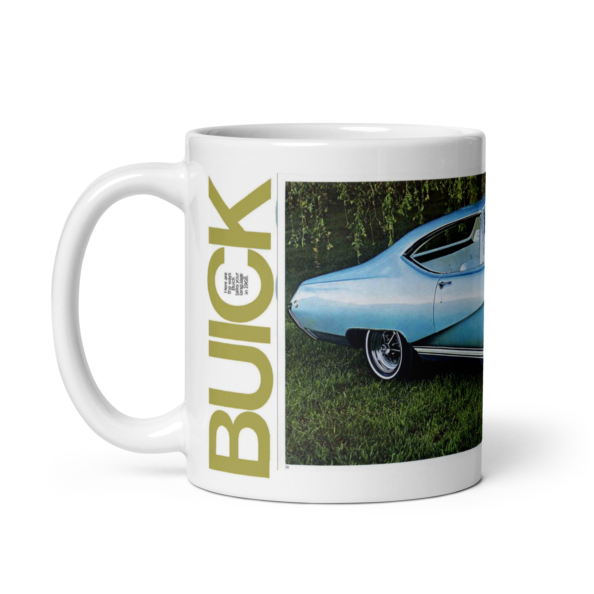 1968 Buick GS400 Sales Brochure Coffee Mug GS 400 - Image 2
