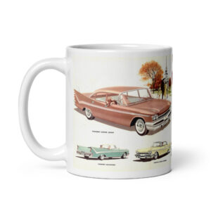 1959 Desoto Firesweep Sales Brochure Coffee Mug Sportsman Convertible 361