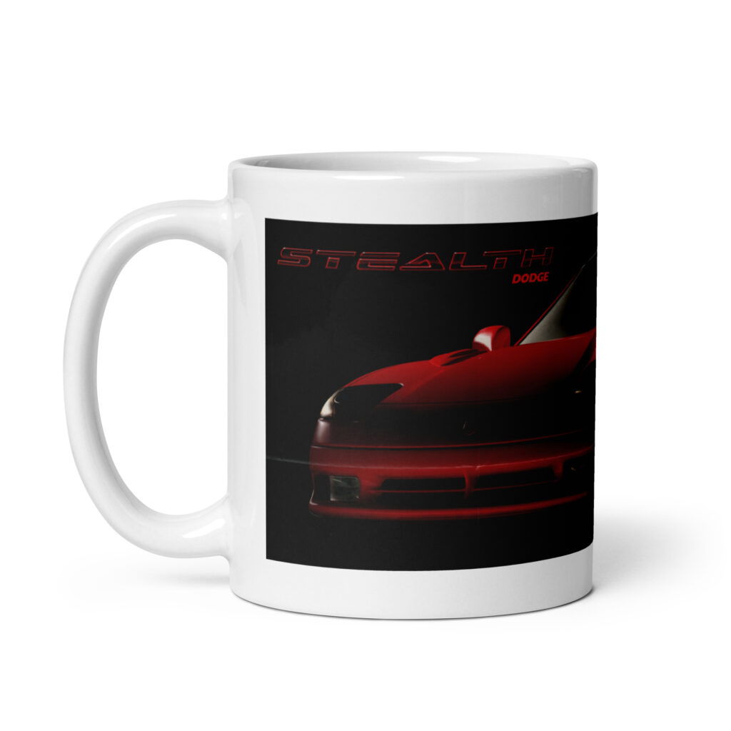 1992 Dodge Stealth Sales Brochure Poster Coffee Mug