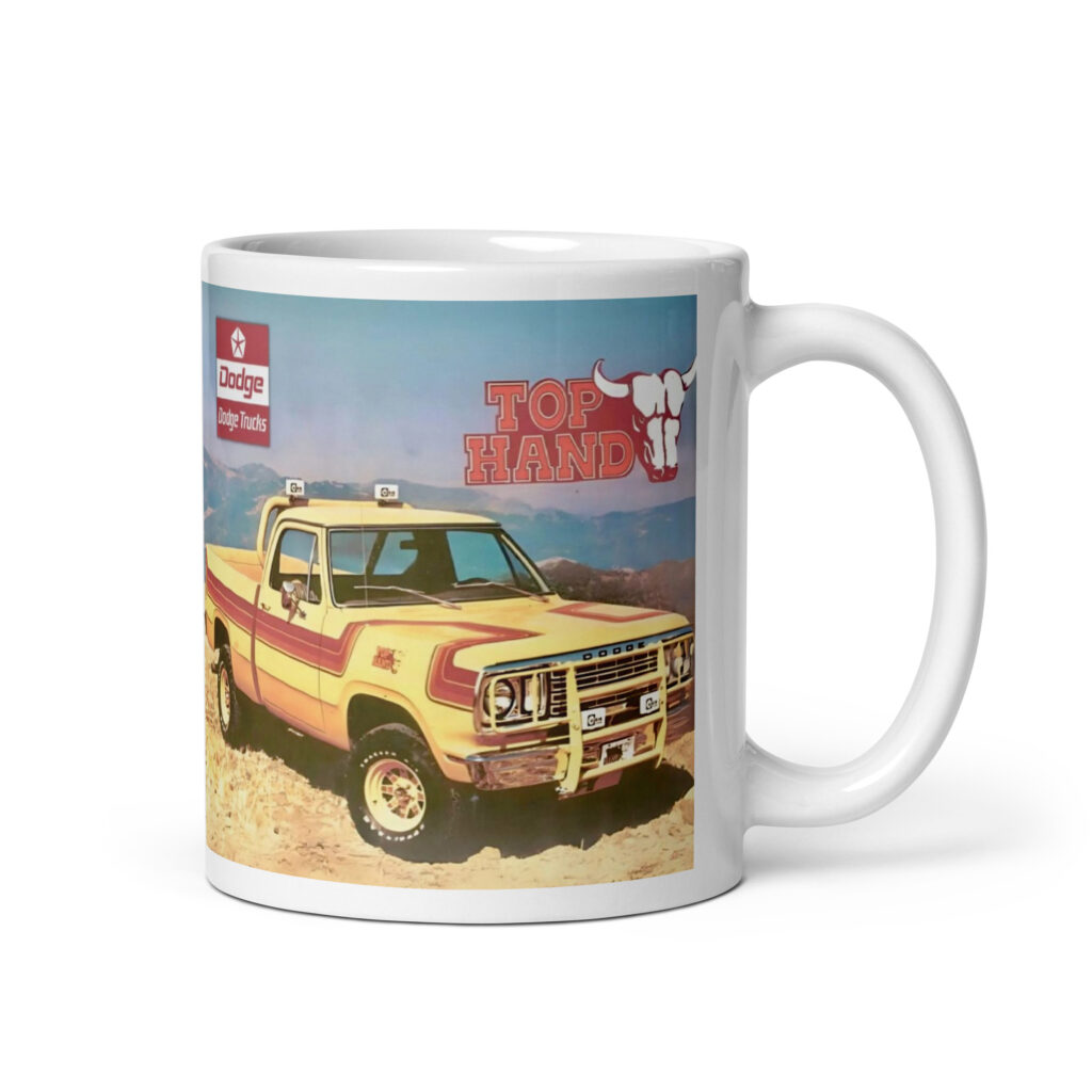 1978 Dodge Top Hand Truck Magazine Ads Coffee Mug 360 400 440