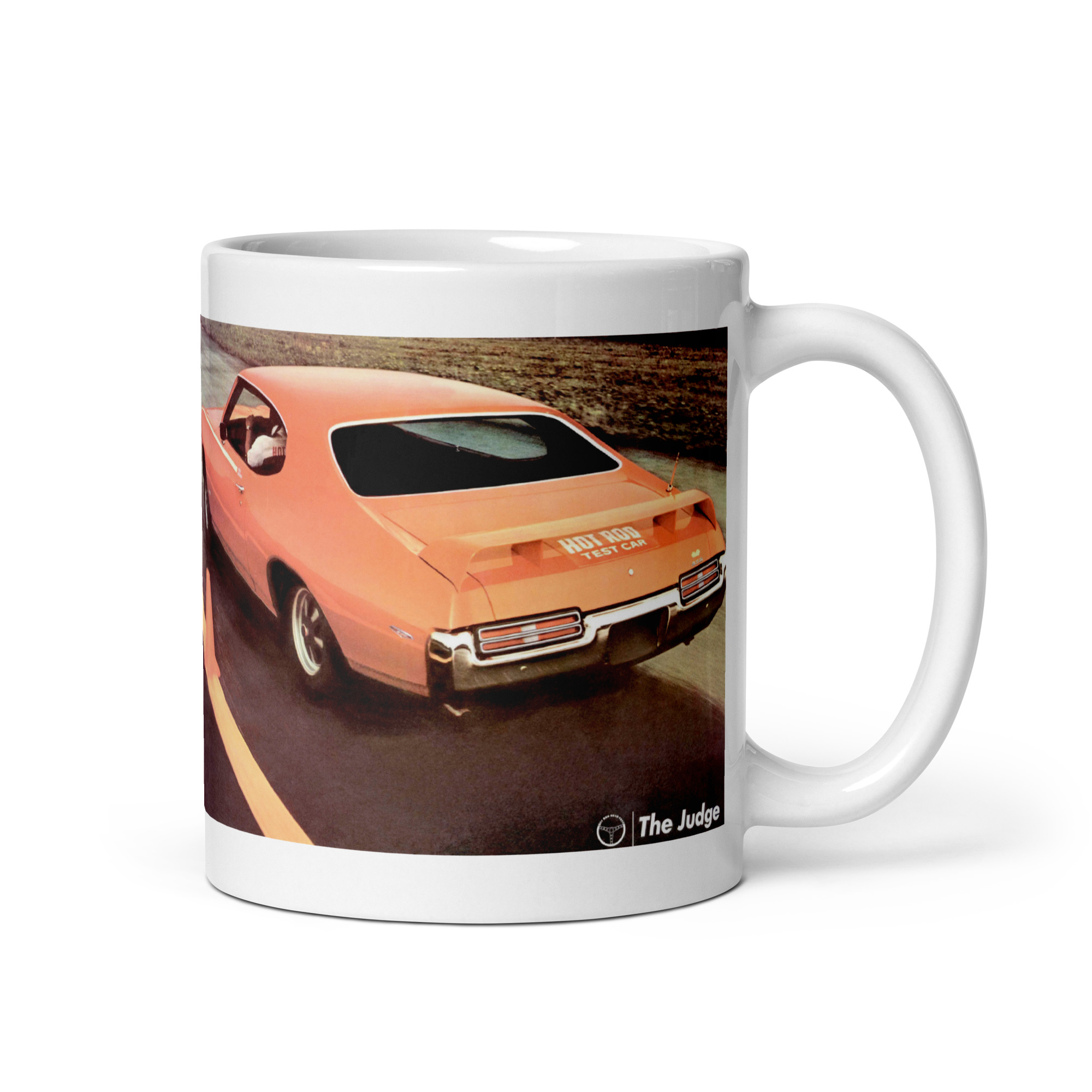 1969 Pontiac Performance Brochure Coffee Mug GTO Judge Ram Air 4 Speed - Image 2