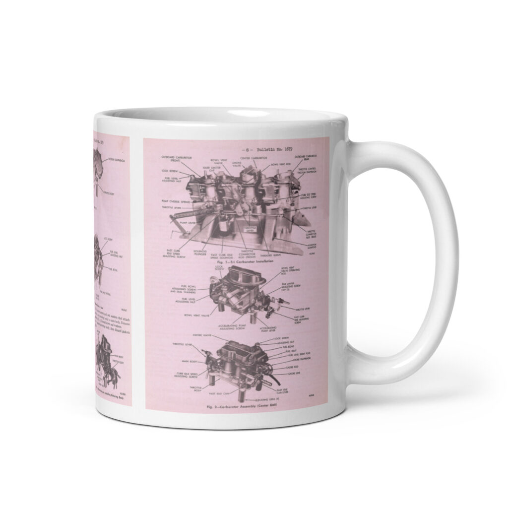 1969 440 6 Pack TSB Coffee Mug #1679 Carbs Pages A12 Super Bee Roadrunner