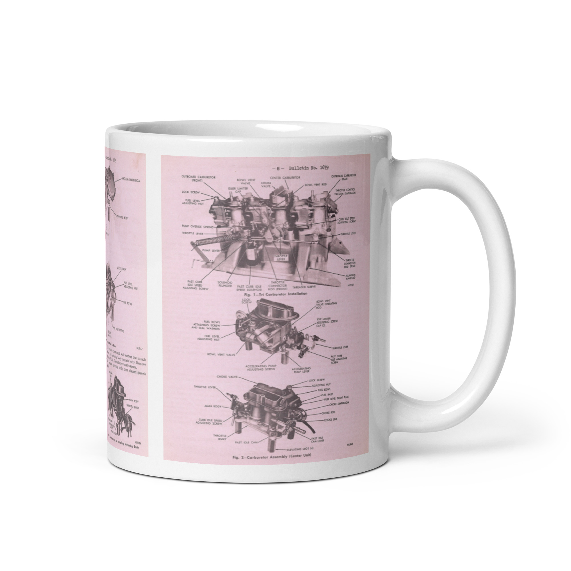 1969 440 6 Pack TSB Coffee Mug #1679 Carbs Pages A12 Super Bee Roadrunner