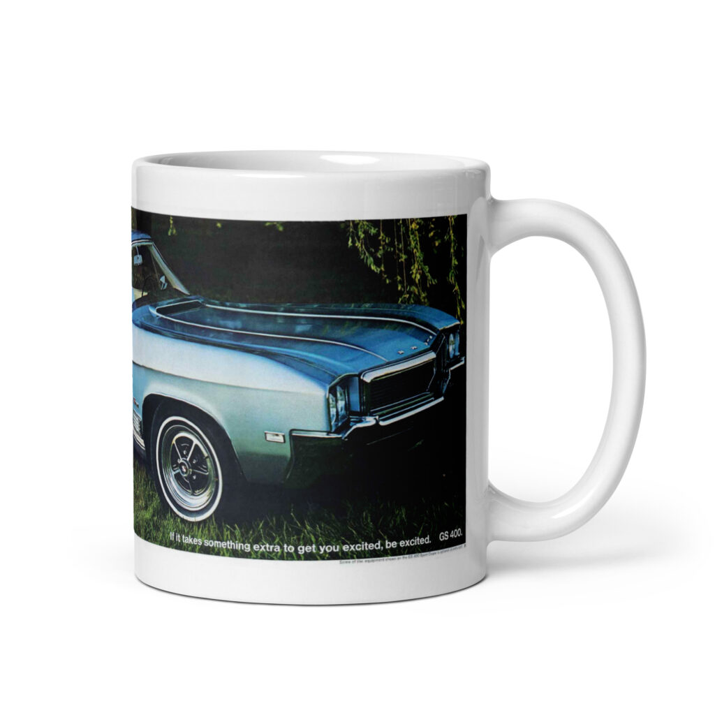 1968 Buick GS400 Sales Brochure Coffee Mug GS 400