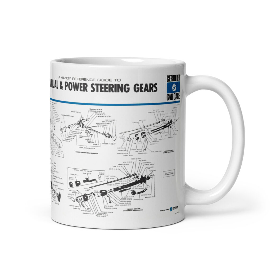 Mopar Chryco Parts Handy Reference Guide Parts Diagram Steering Gears