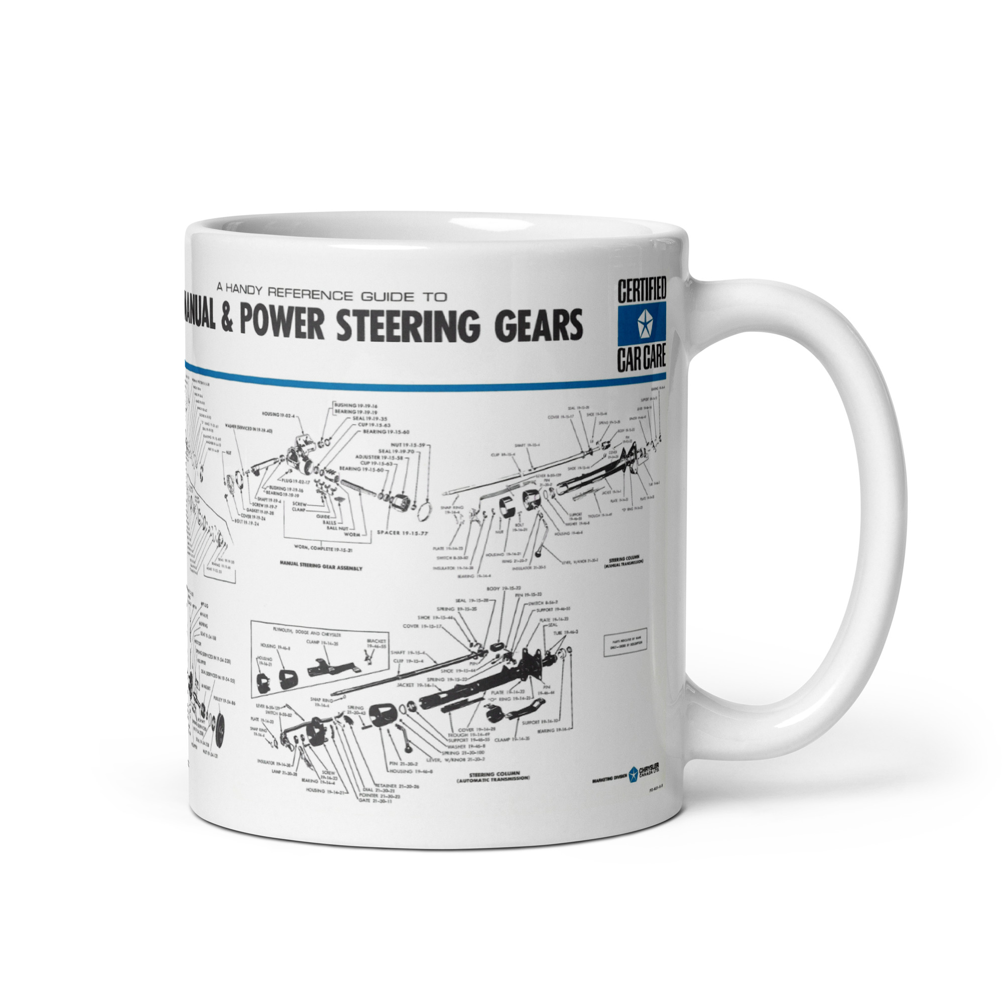 Mopar Chryco Parts Handy Reference Guide Parts Diagram Steering Gears
