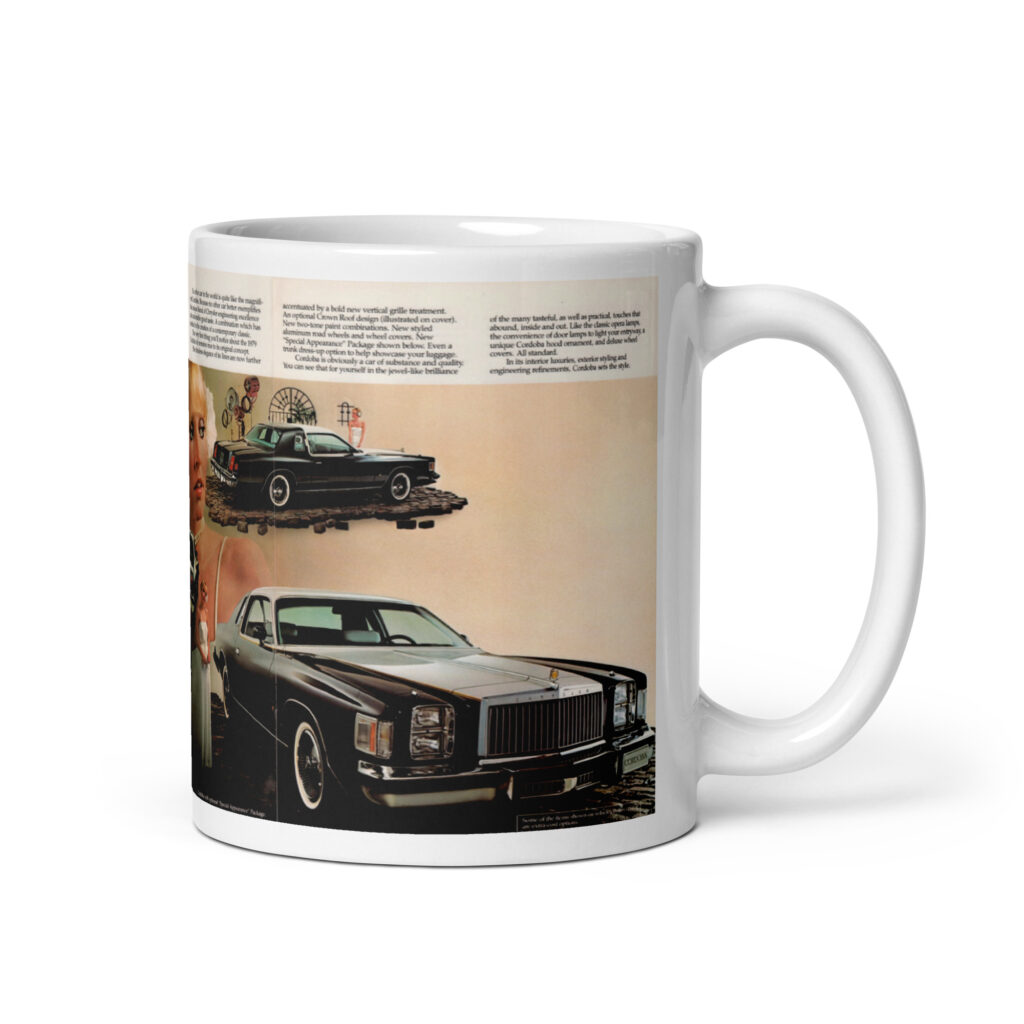 1979 Chrysler Cordoba Sales Brochure Coffee Mug #2 318 360