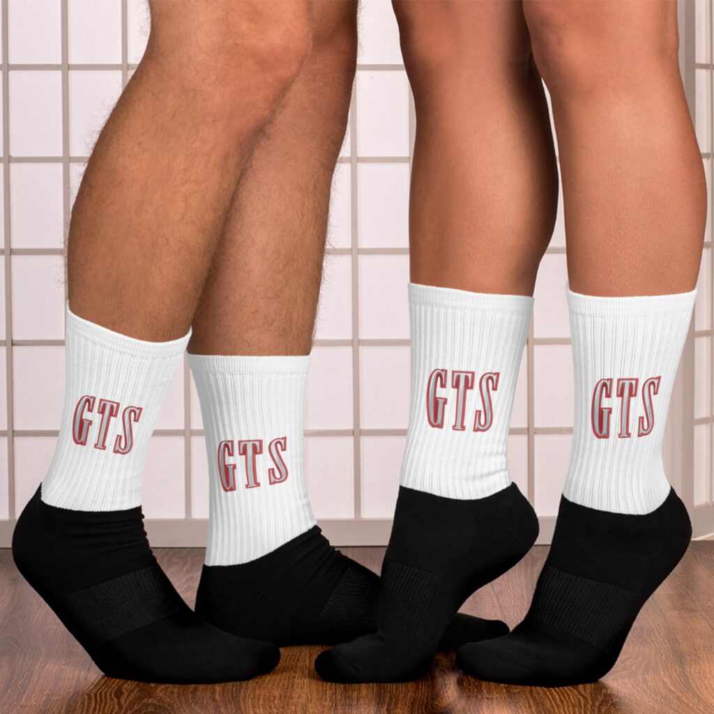Mopar A-Body Dart GTS Heritage Apparel: Premium Cushioned Crew Socks