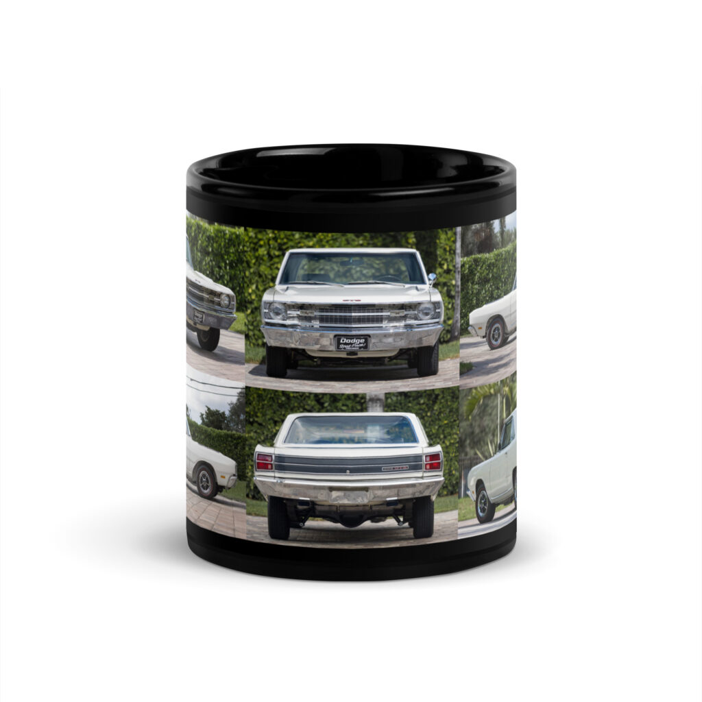 1969 Dodge Dart M Code 440 GTS Black Glossy Mug 727 W1 LS23M9B