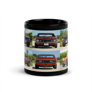 1968 Chevrolet Yenko Camaro Black Coffee Mug Corvette Bronze 427 4 Speed