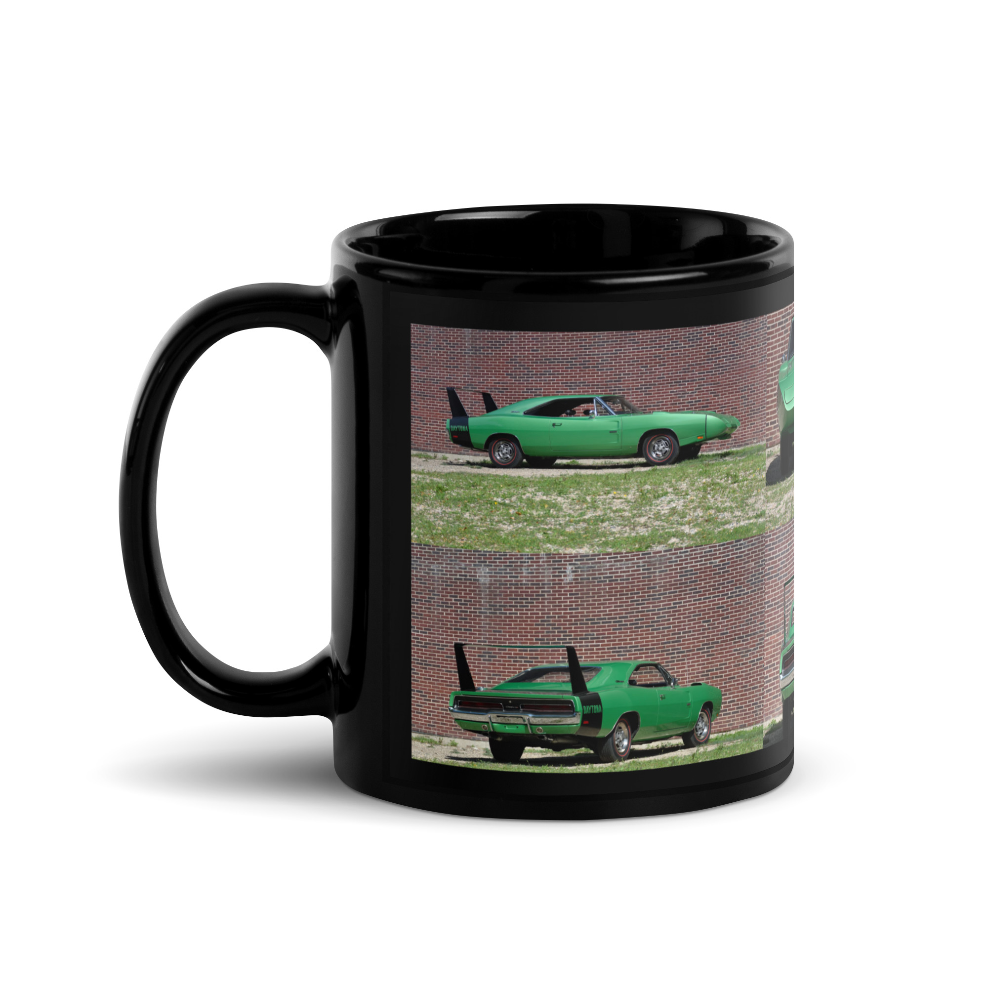 1969 F6 Dodge Hemi Dodge Charger Daytona Black Glossy Mug 727 4.10 Dana 60 - Image 2