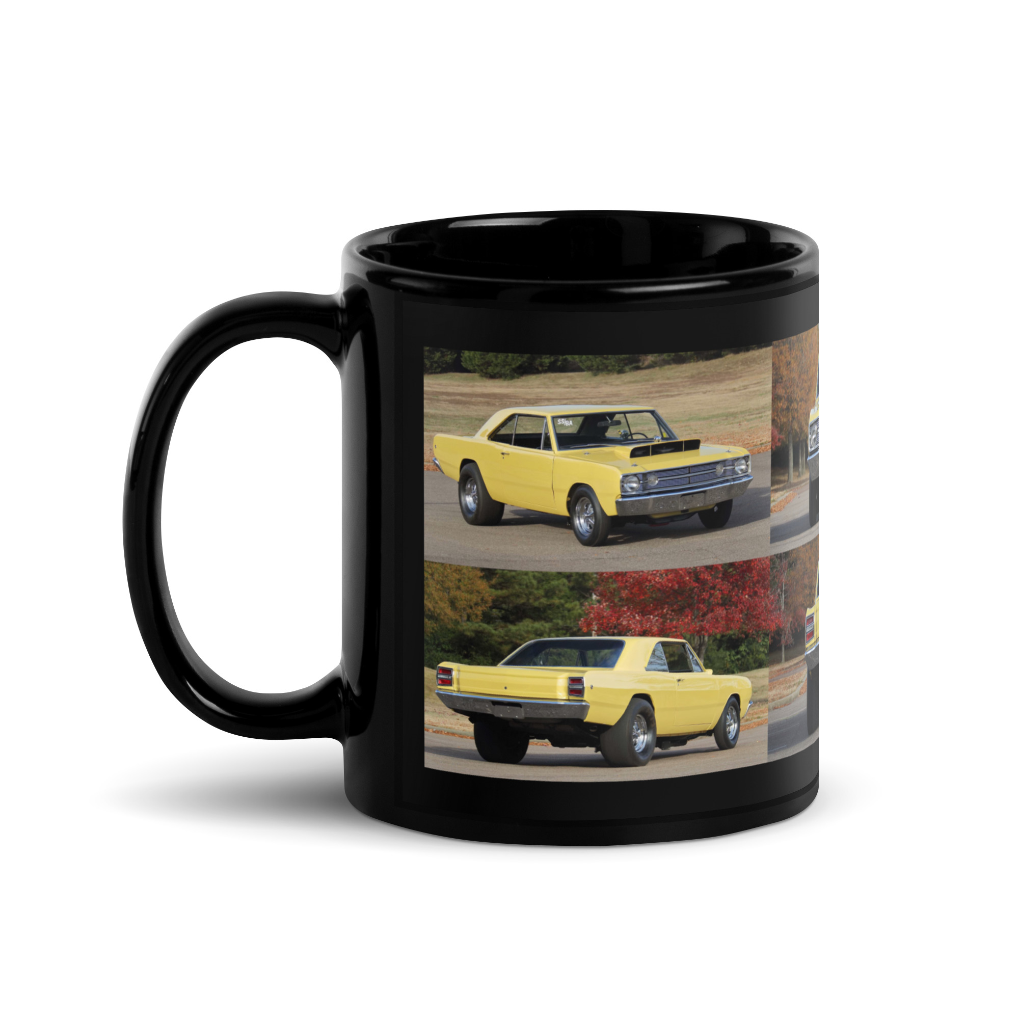 1968 Hurst Hemi Dart LO23M8B Black Glossy Mug Mancini Racing Fame - Image 3