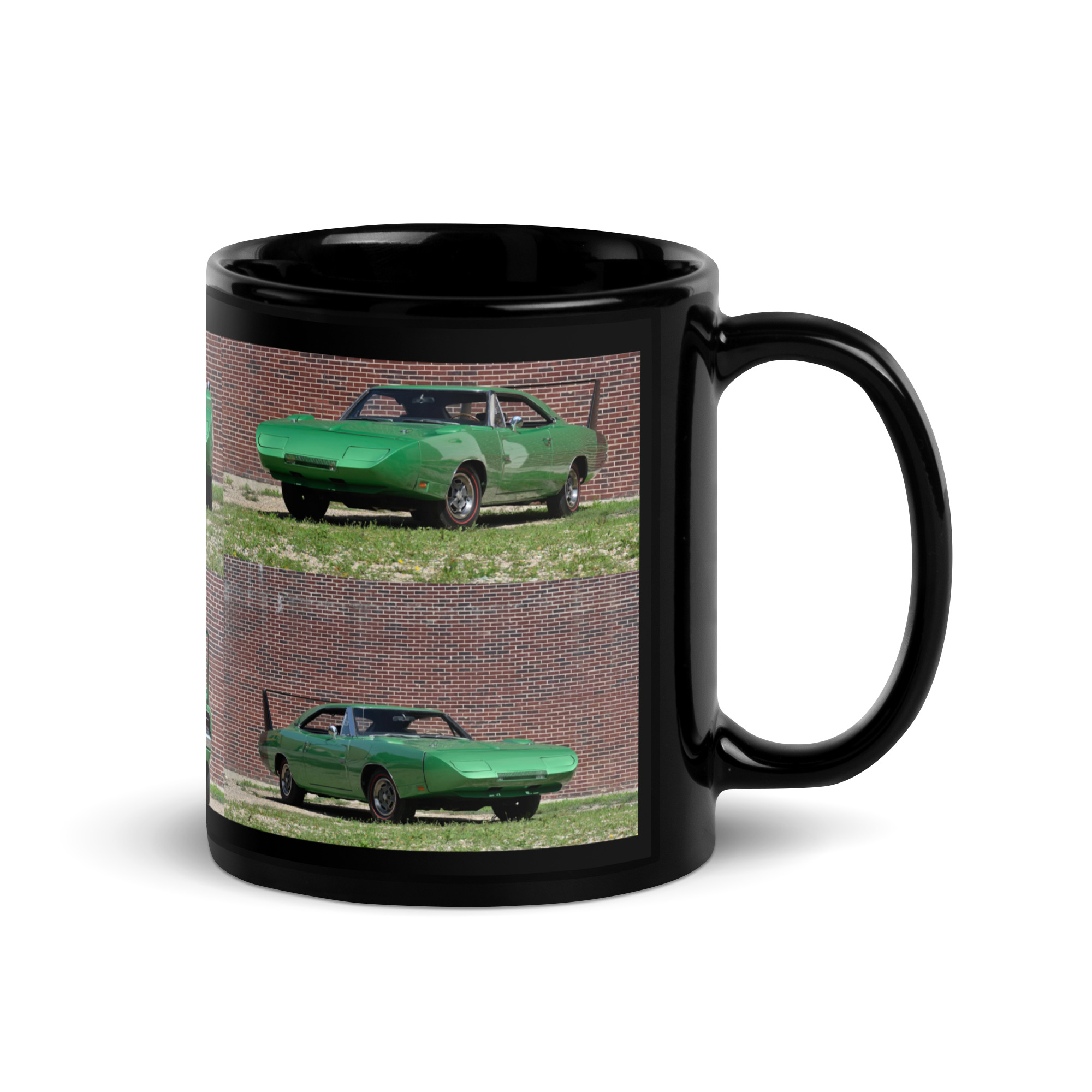 1969 F6 Dodge Hemi Dodge Charger Daytona Black Glossy Mug 727 4.10 Dana 60 - Image 3