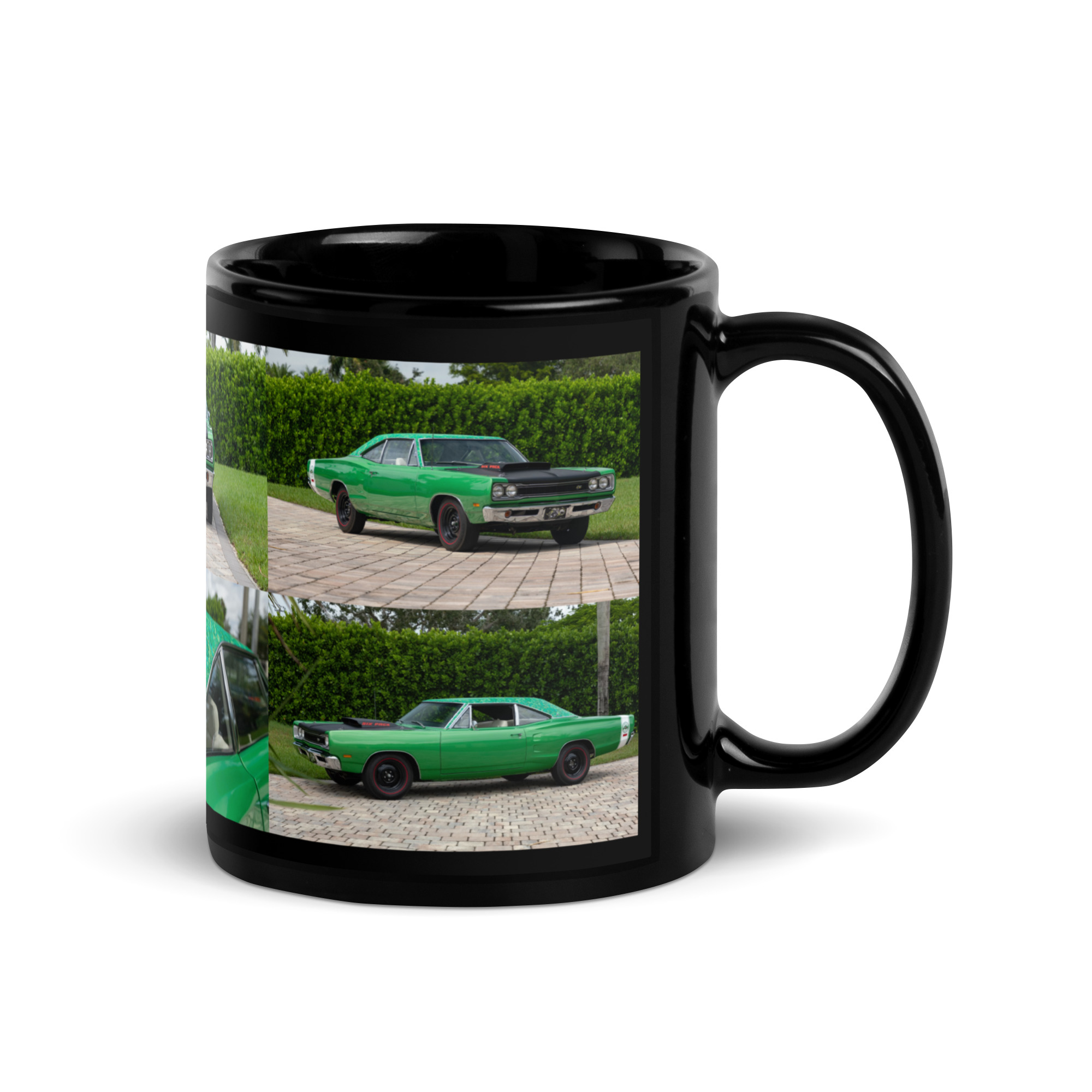 1969 1/2 A12 Dodge Super Bee Black Glossy Mug Floral Top A833 Dana 4.10 F6 - Image 3