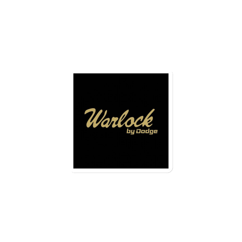 1976 – 1979 Dodge Warlock "Adult Toys" Edition: Premium Matte Garage Magnet