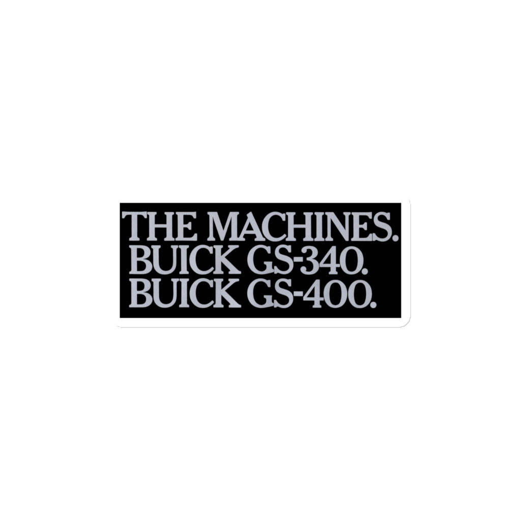 1967 Buick The Machines Beer Fridge Magnet Toolbox GS 340 GS 400