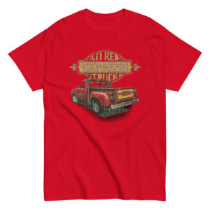 1978 – 1979 Dodge Li'l Red Express Truck Performance Tee: Unisex Classic Red Edition