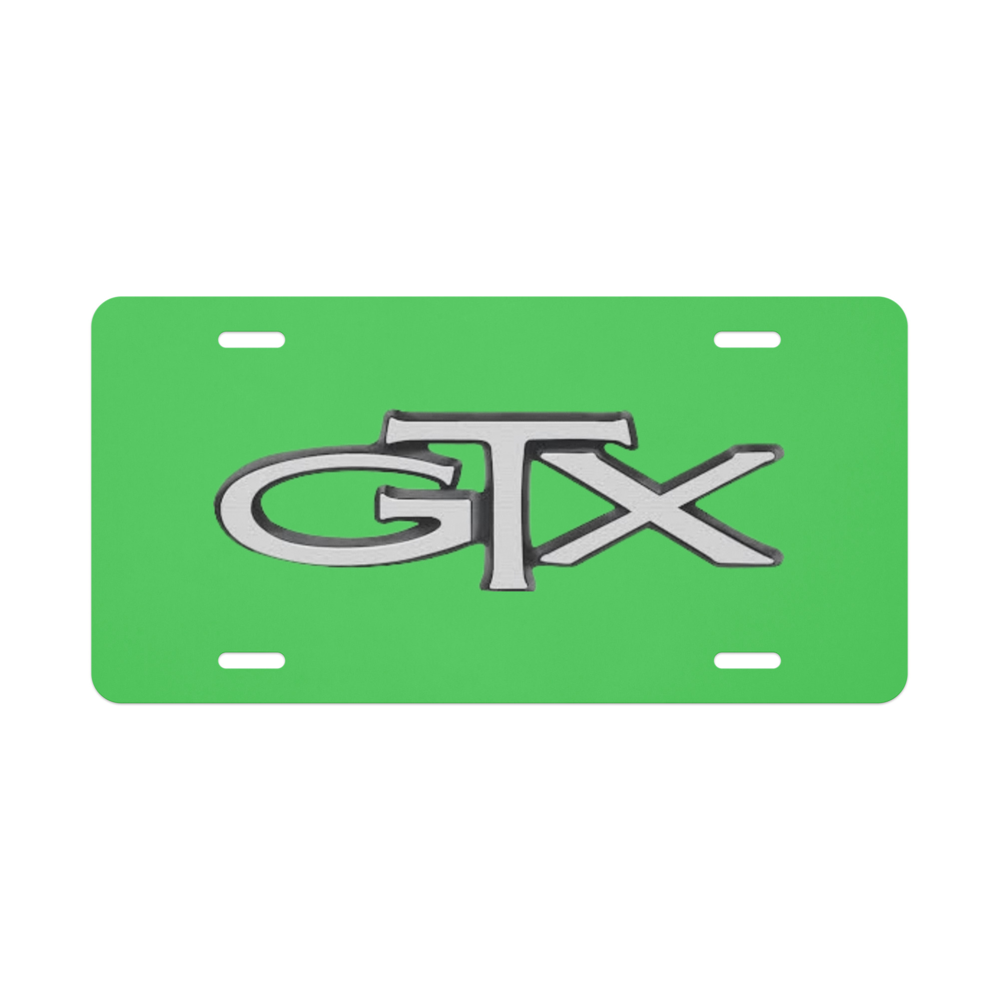 1970 – 1971 Plymouth GTX “Rapid Transit System” Vanity License Plate Sassy Grass FJ6