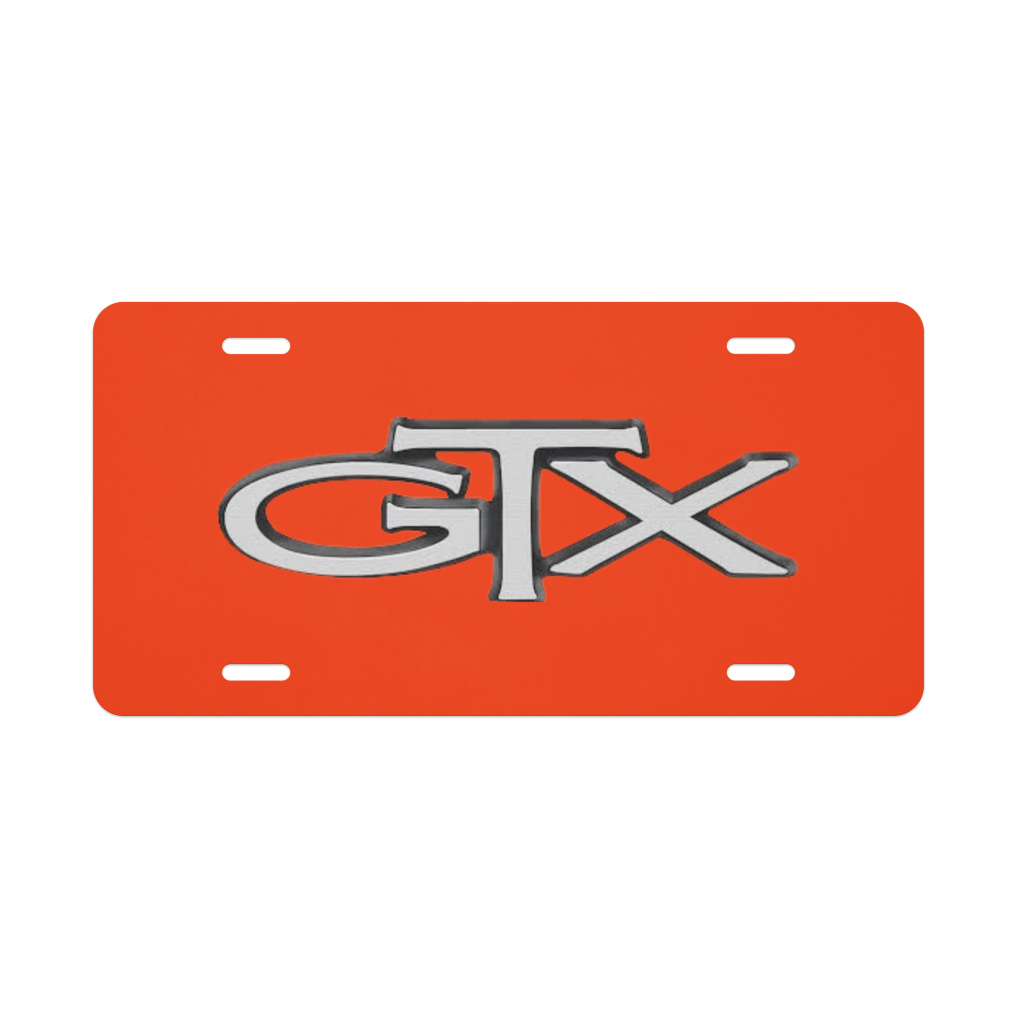 1969 – 1972 Plymouth GTX “Rapid Transit System” Vanity License Plate TorRed EV2