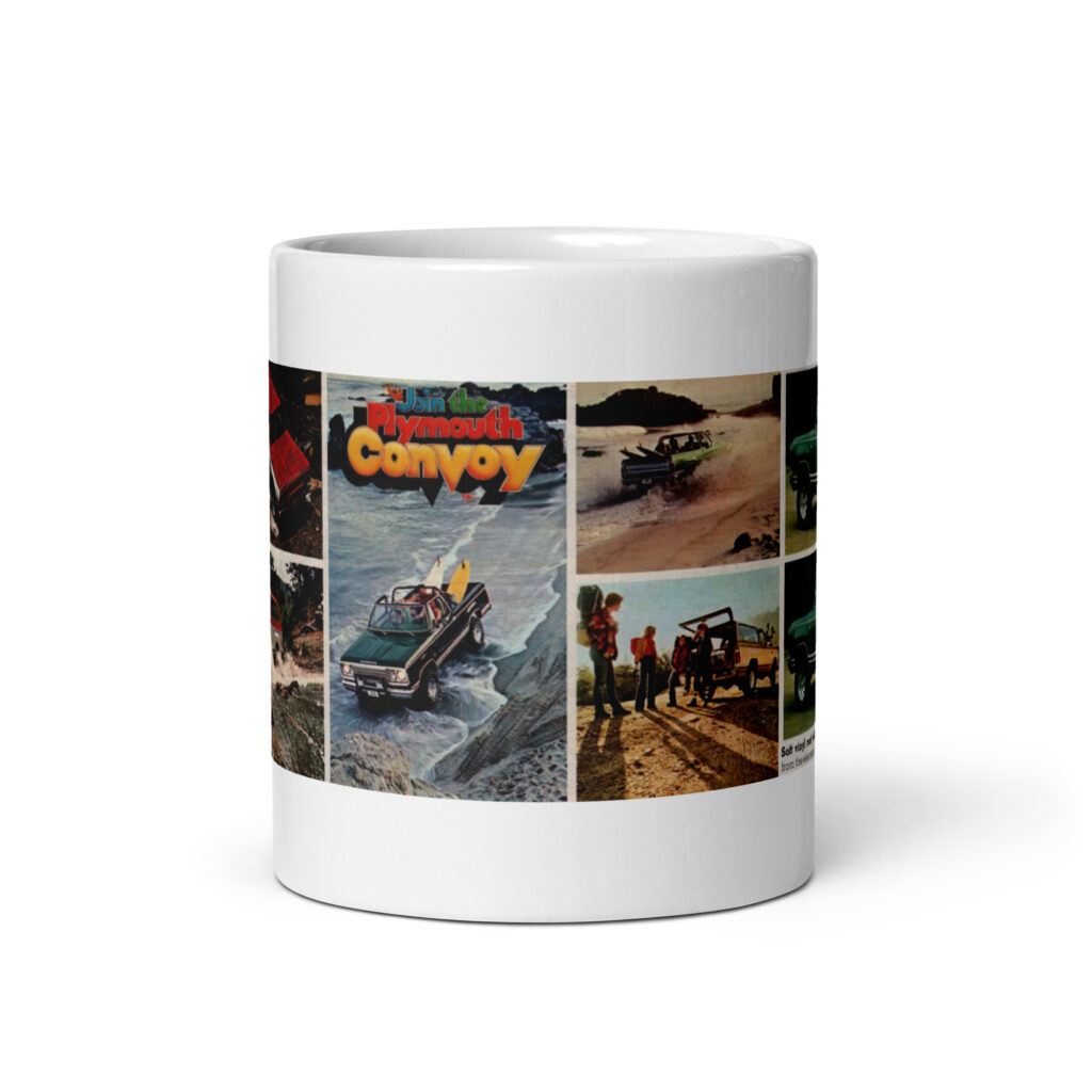 1978 Trailduster Sales Brochure Coffee Mug Join The Plymouth Convoy Soft Top