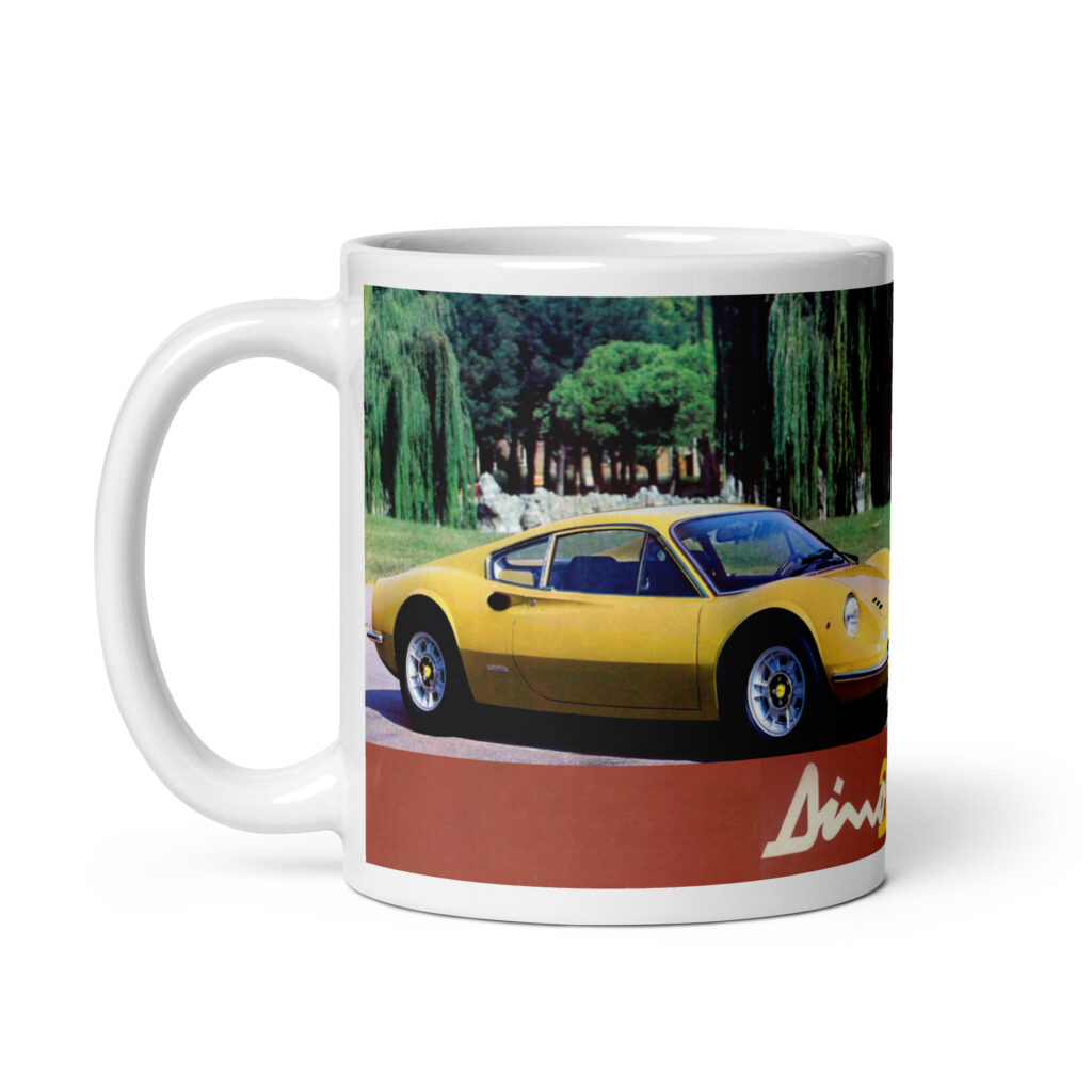 Ferrari Dino 1970 2400T Sales Brochure Coffee Mug