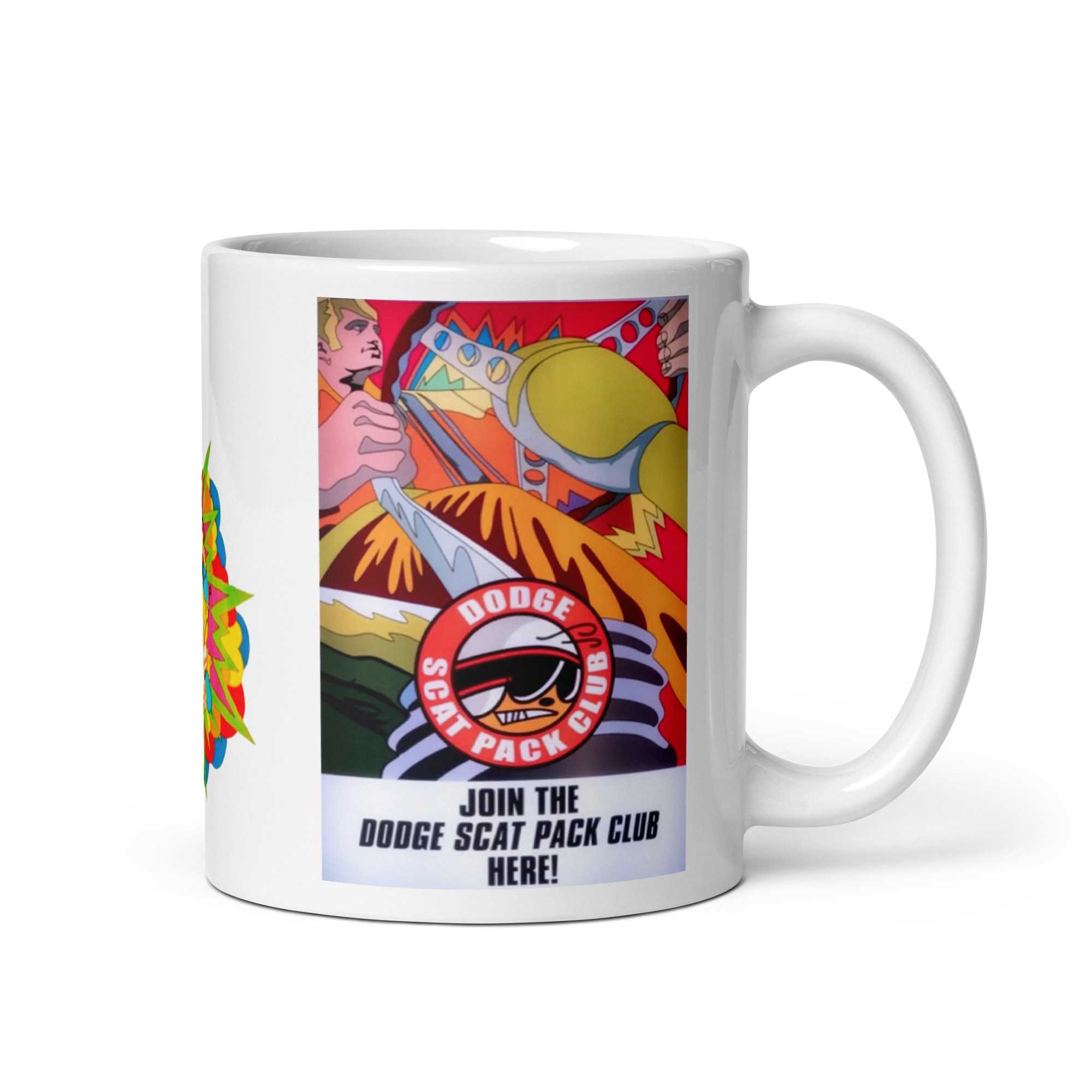 Claim Your Hive Pass: The 1970 1971 Dodge Scat Pack Club Recruitment Mug - Image 2