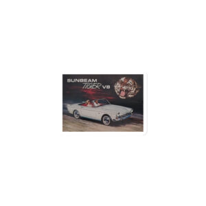 1964 Sunbeam Tiger Sales Brochure Cover Magnet Alpine V8
