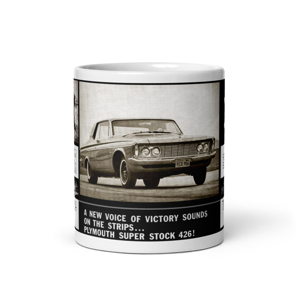 1963 Plymouth 426 Super Stock Chrysler Info Sheets Coffee Mug