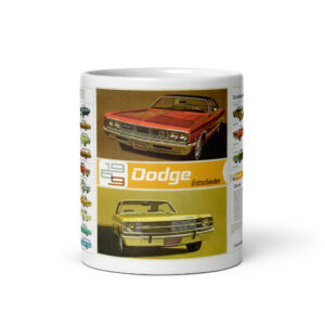 1969 Germany Full Line Dodge Sales Brochure Coffee Mug