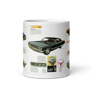 1969 Germany Polara Monaco Dodge Sales Brochure Coffee Mug