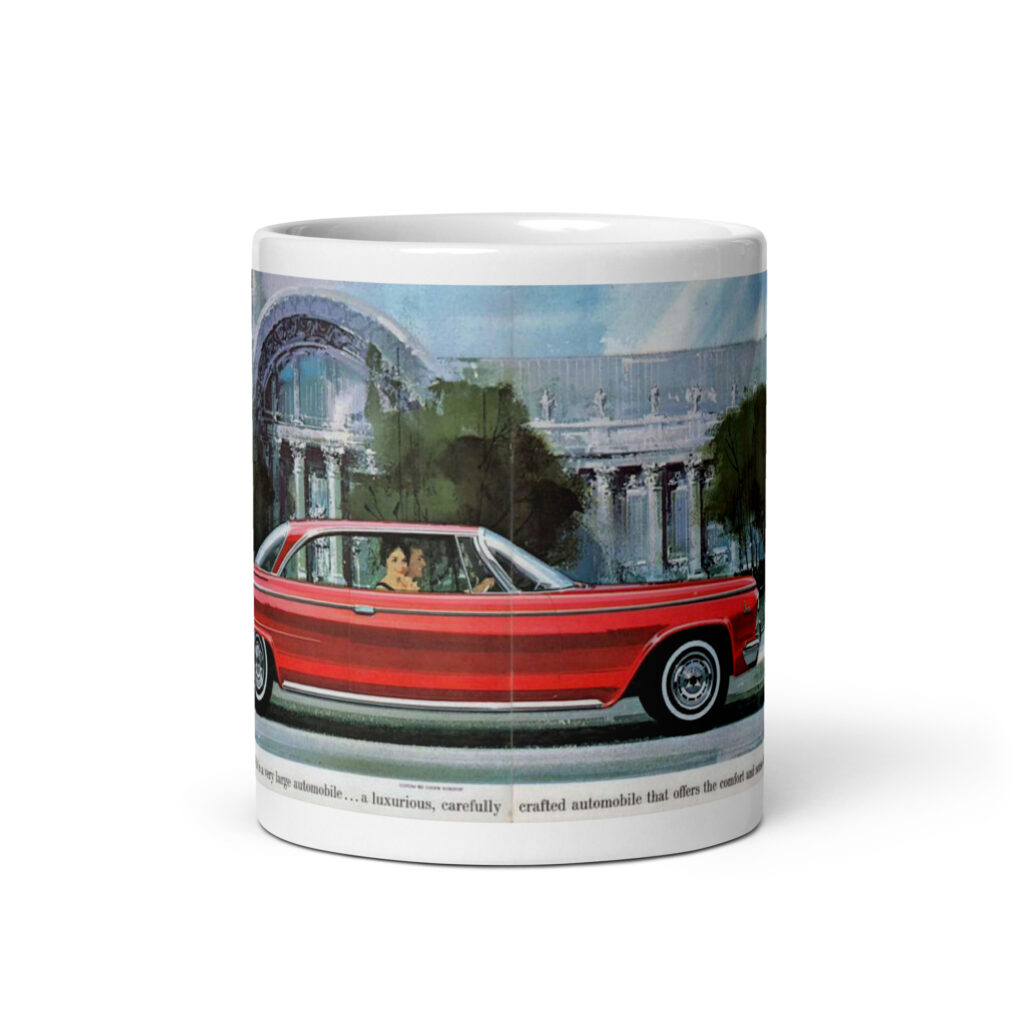 1963 Dodge Custom 880 Sales Brochure Coffee Mug 361 383