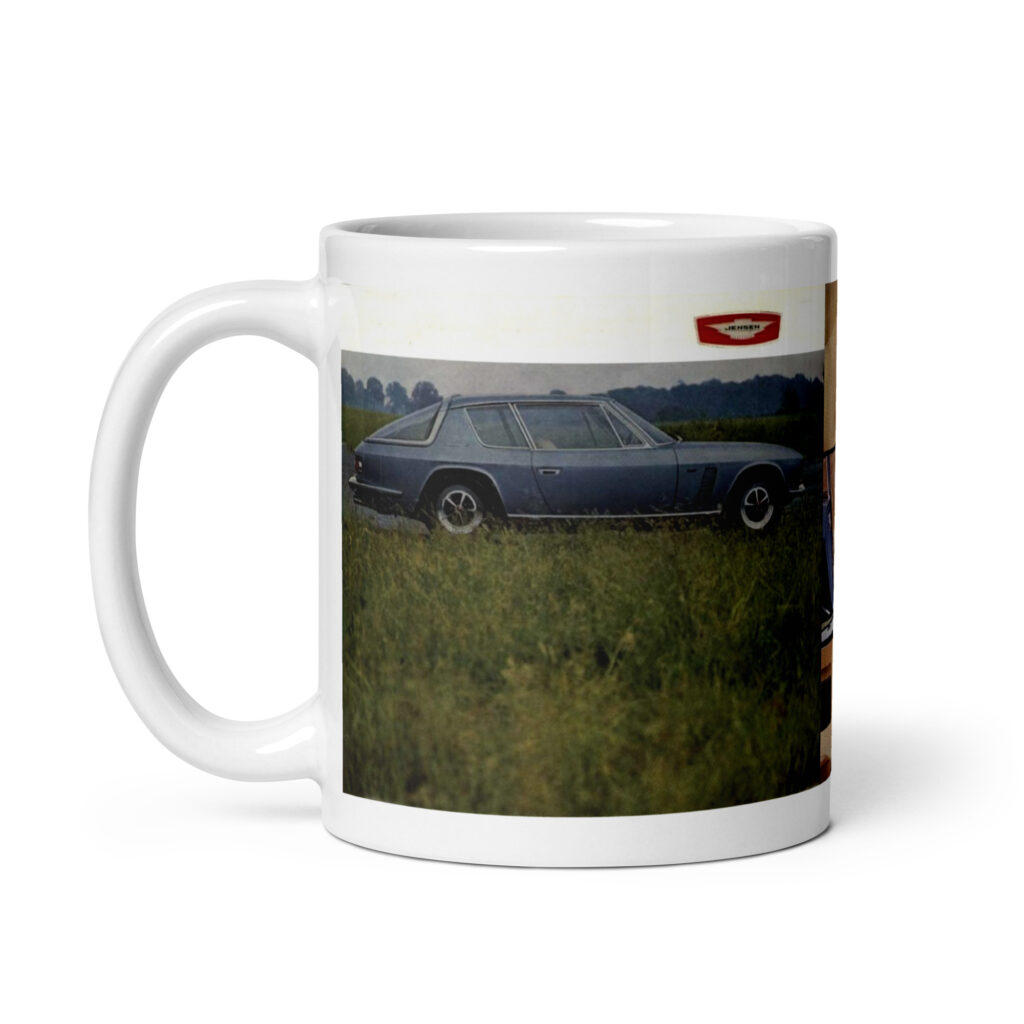 1966 Jensen Interceptor 383 Sales Brochure Coffee Mug Chrysler