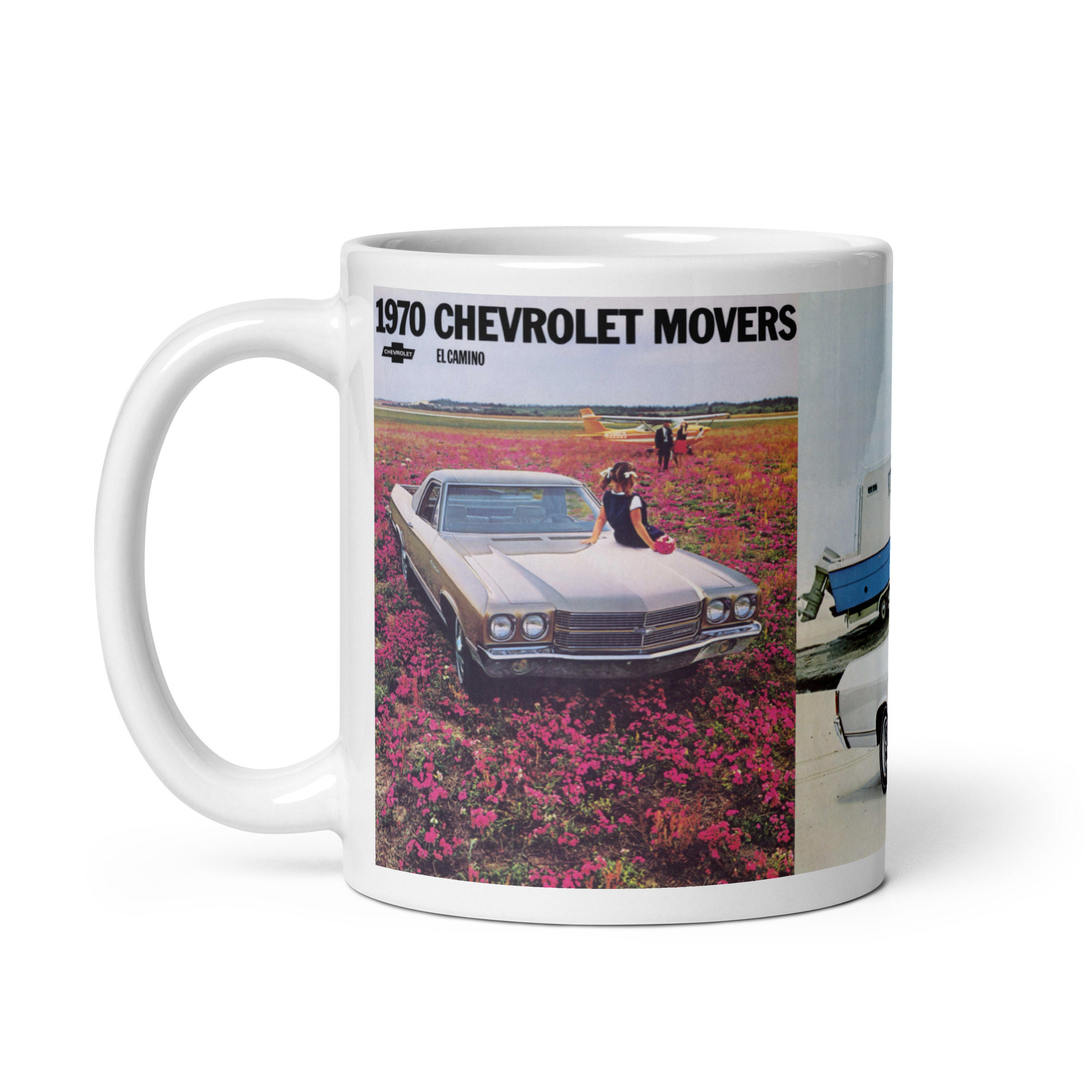 1970 Chevrolet El Camino Sales Brochure Coffee Mug SS396 - Image 3