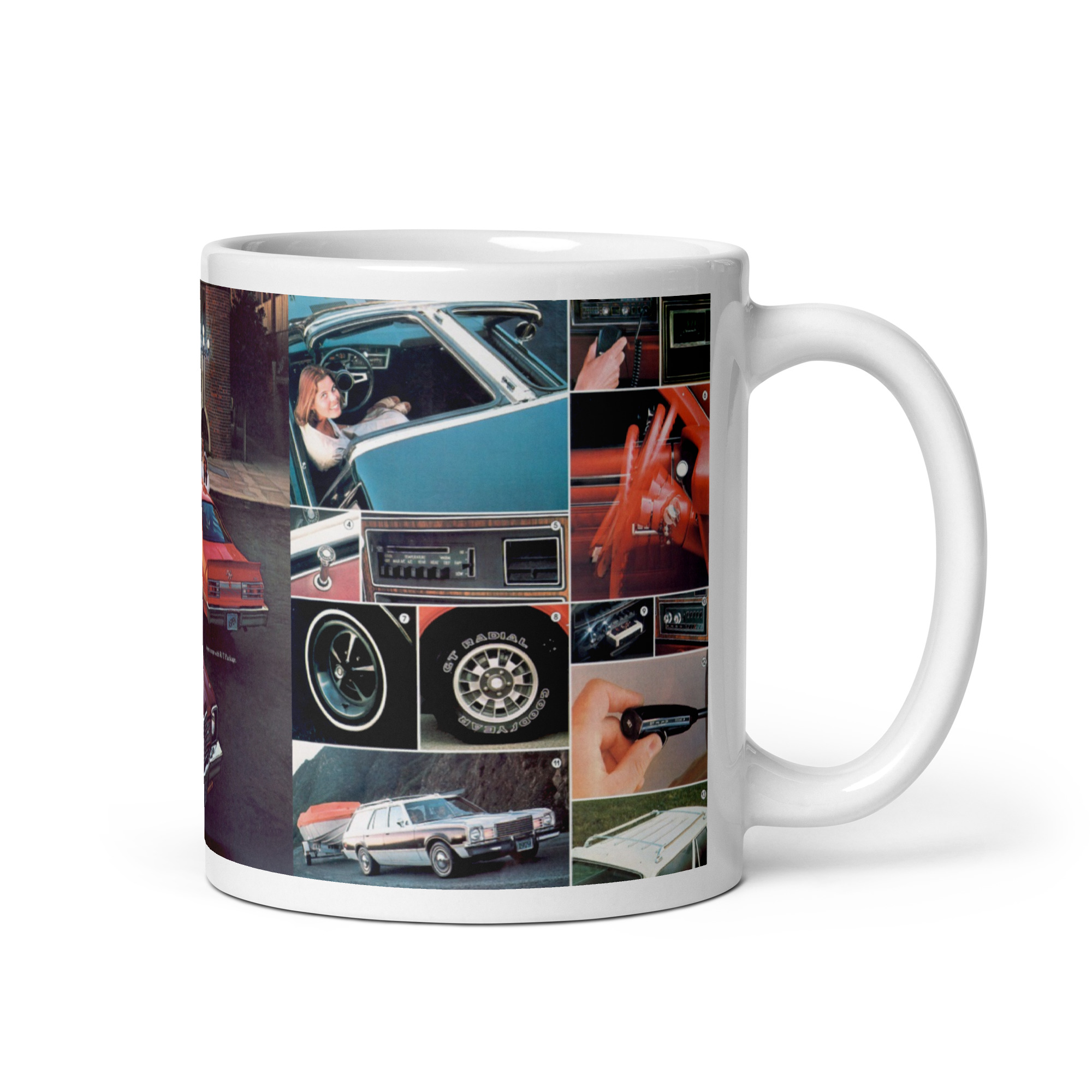 1979 Dodge Aspen Sales Brochure Coffee Mug R/T Sunrise Sport Wagon T-Roof - Image 2