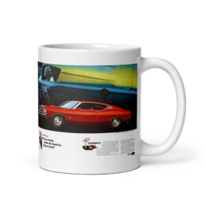 1969 Torino Cobra Brochure Coffee Mug 1968 Nascar Wins 428